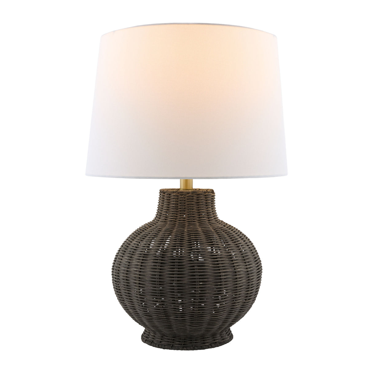Modern European furniture - Rattan Base Accent Table Lamp S - www.oroa.com | Oroa.com