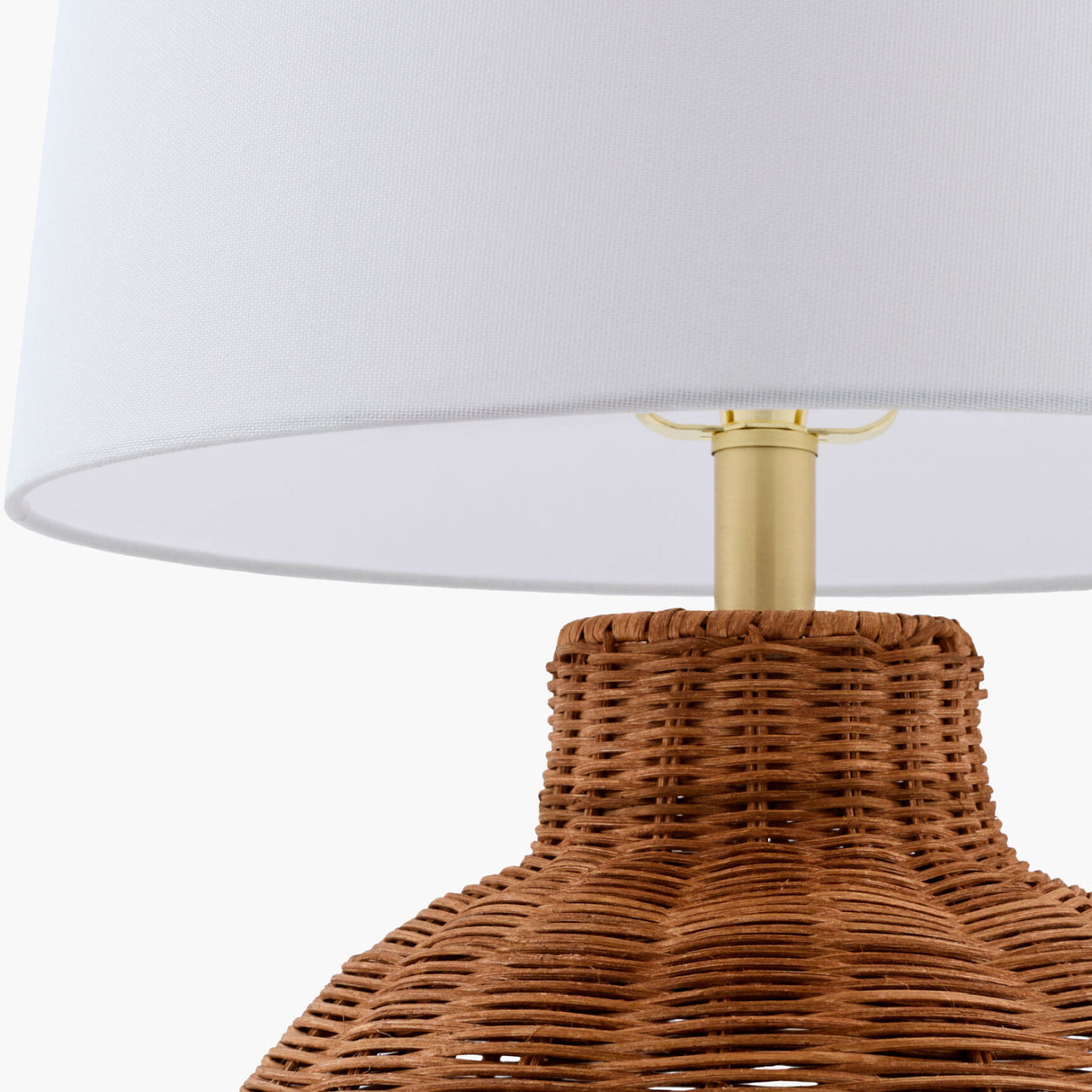 Modern European furniture - Rattan Base Accent Table Lamp S - www.oroa.com | Oroa.com