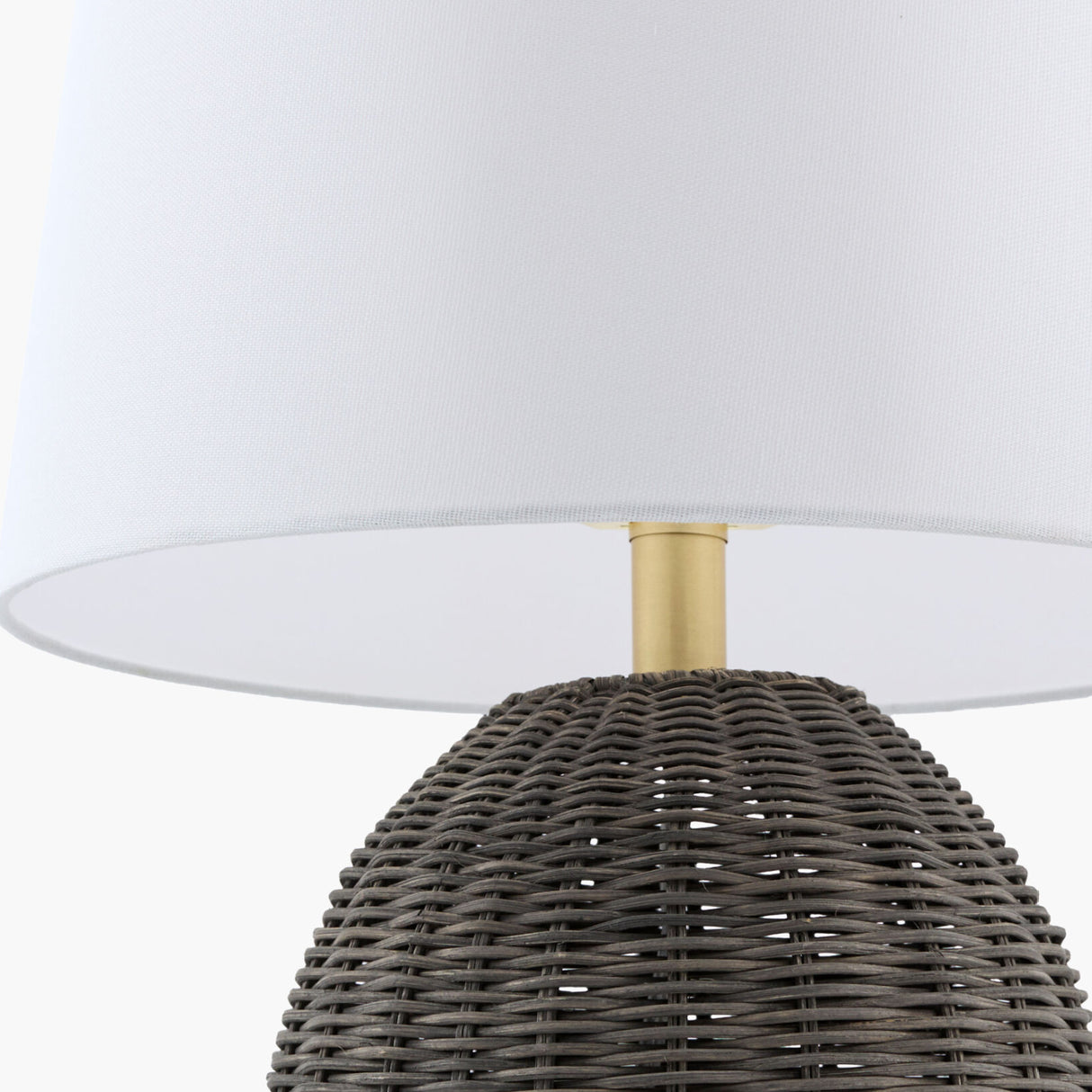 Modern European furniture - Rattan Base Accent Table Lamp L - www.oroa.com | Oroa.com