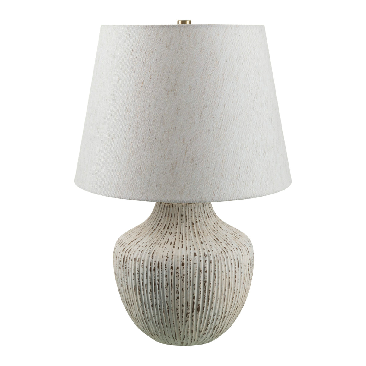 Modern European furniture - Chrome White Ceramic Table Lamp - www.oroa.com | Oroa.com
