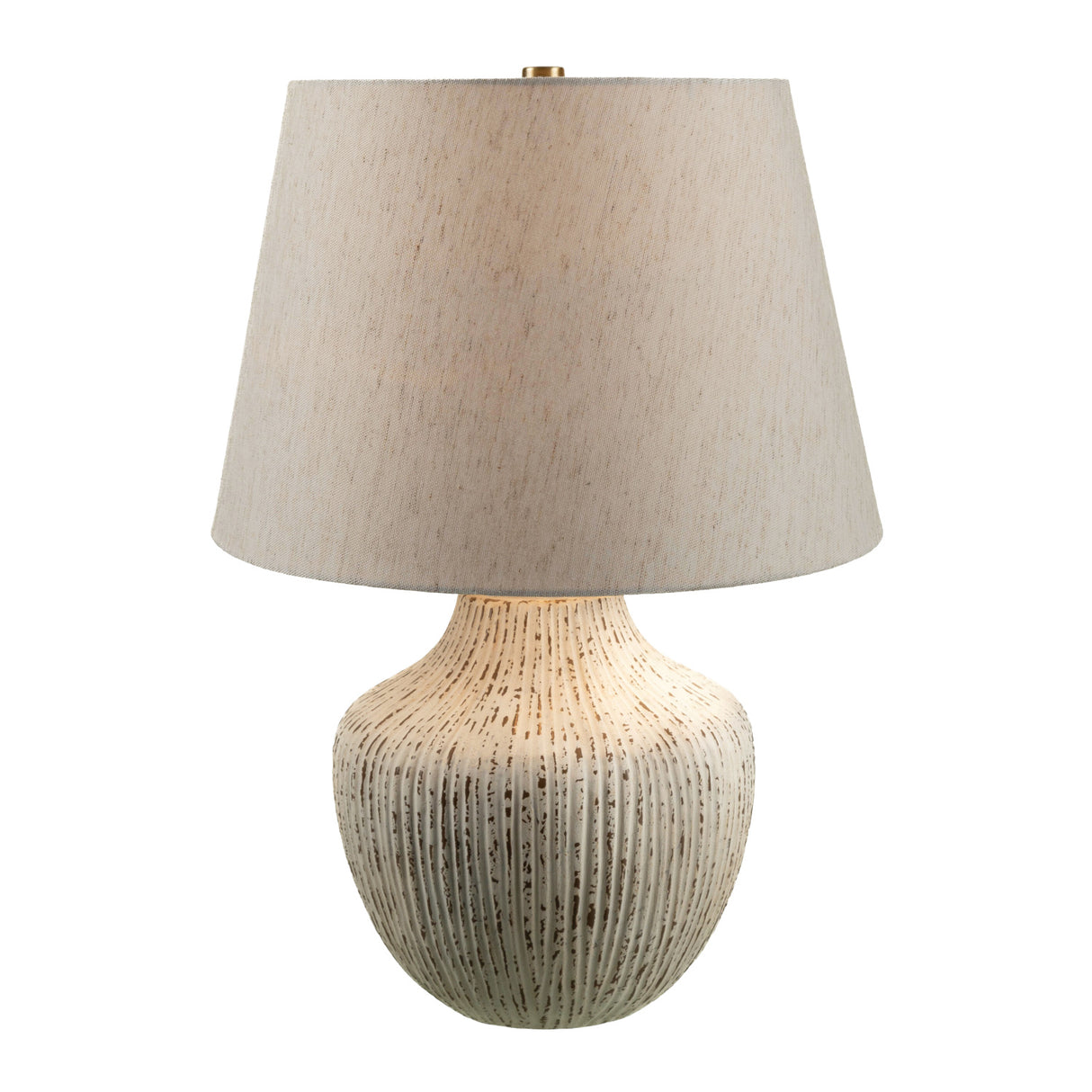 Modern European furniture - Chrome White Ceramic Table Lamp - www.oroa.com | Oroa.com