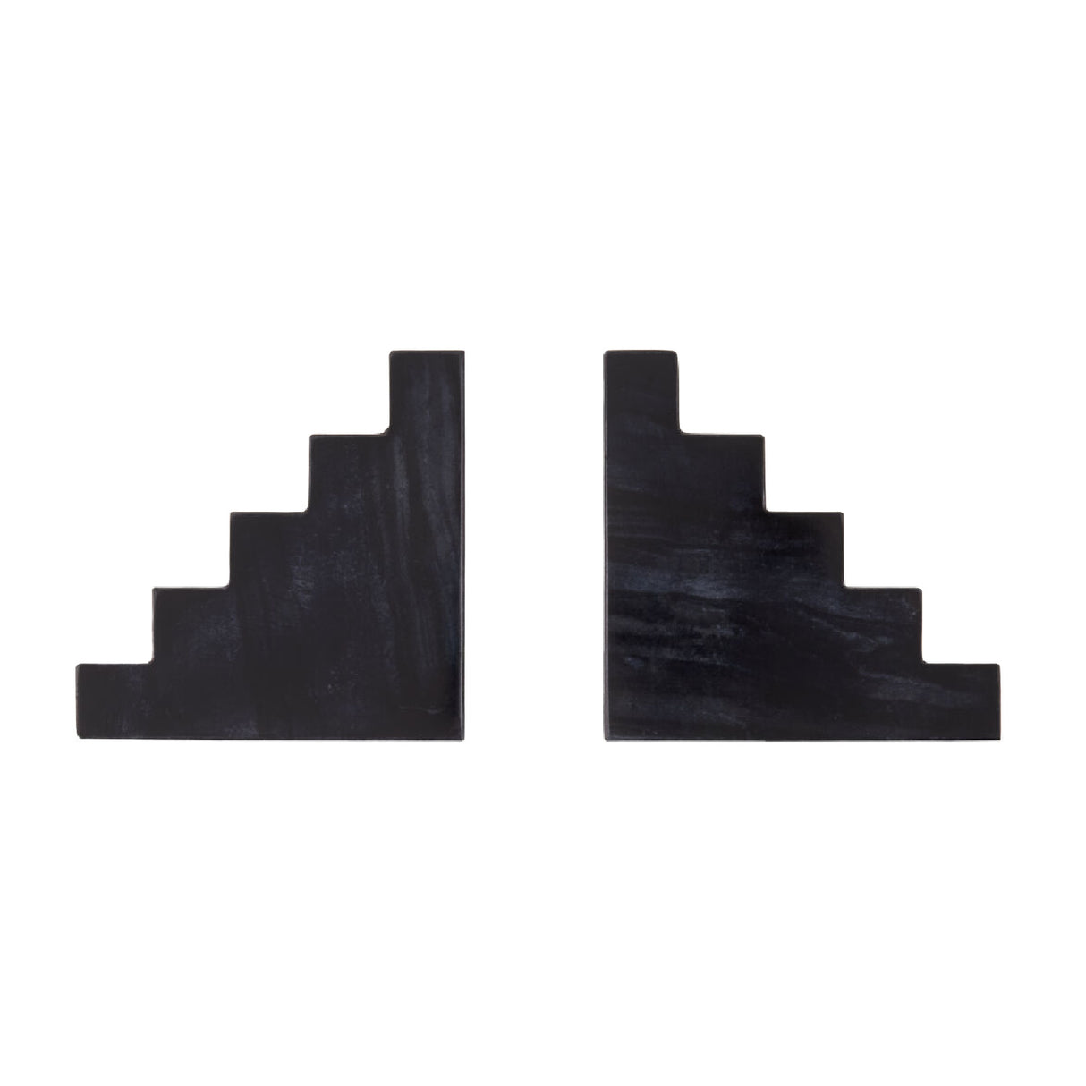 Modern European furniture - Marble Stairs Bookends (2) - www.oroa.com | Oroa.com