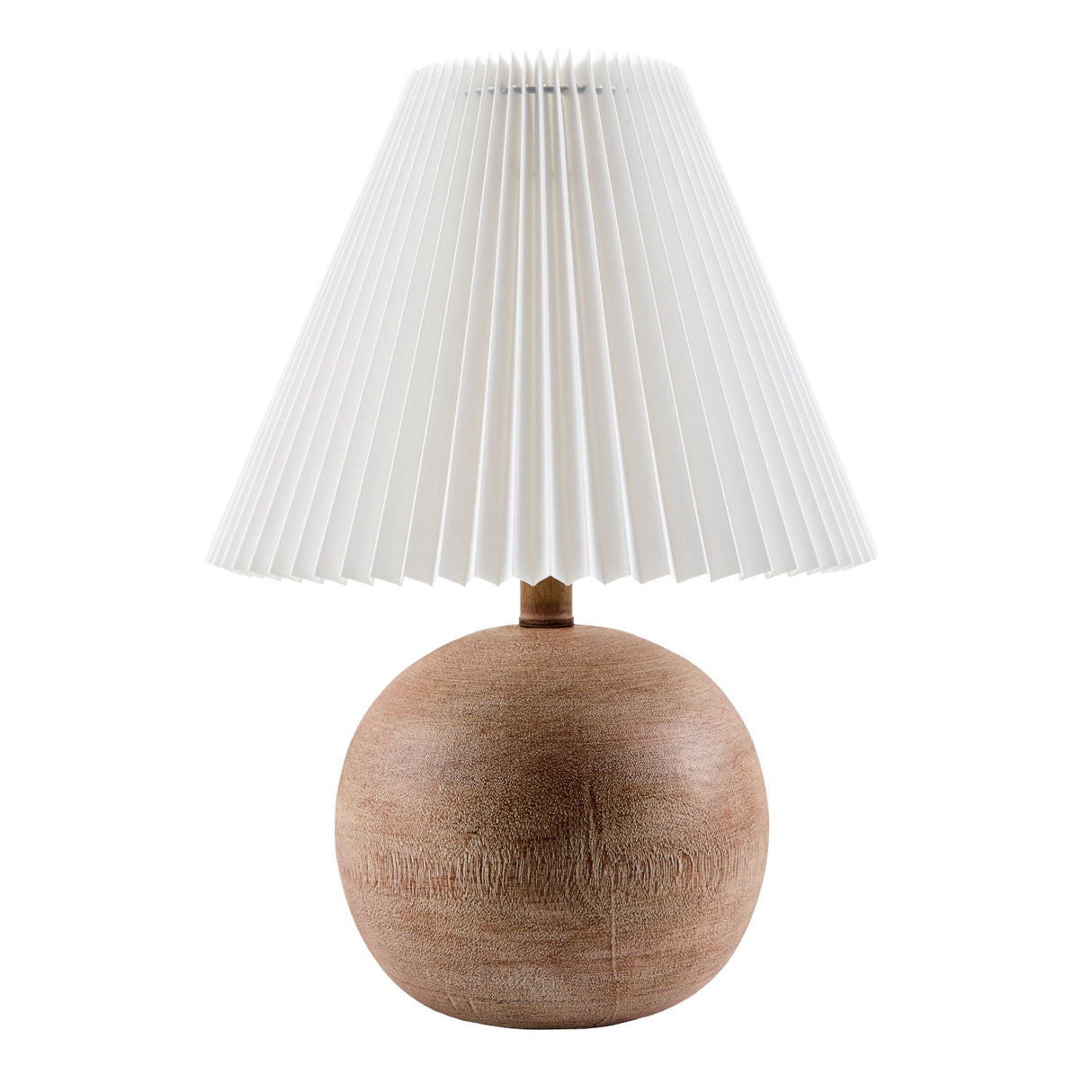 Modern European furniture - Pleated White Linen Table Lamp - www.oroa.com | Oroa.com