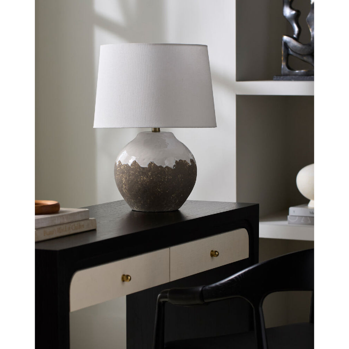 Brown Ceramic Accent Table Lamp | Oroa.com