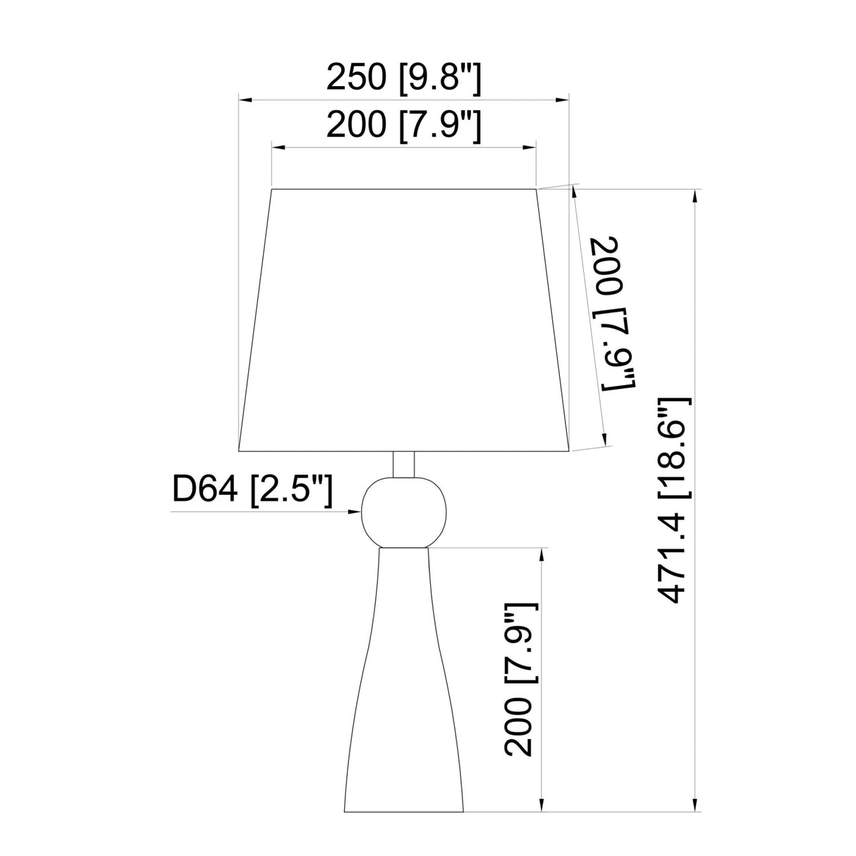 Modern European furniture - Wood Veneer Linen Table Lamp - www.oroa.com | Oroa.com