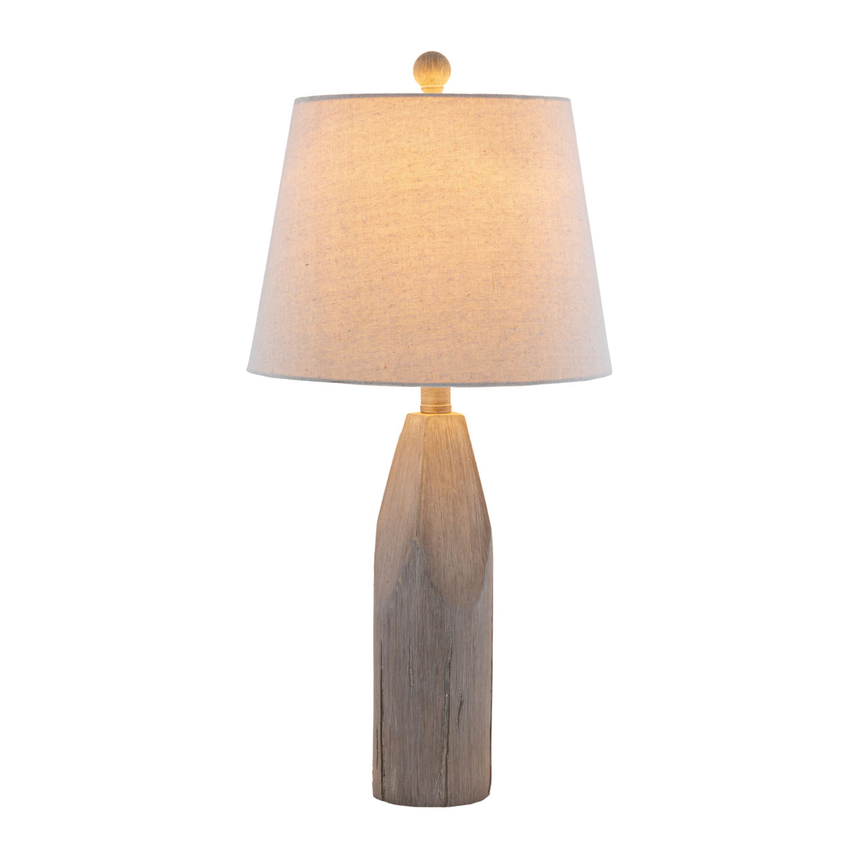 Modern European furniture - Weathered Gray Accent Table Lamp - www.oroa.com | Oroa.com