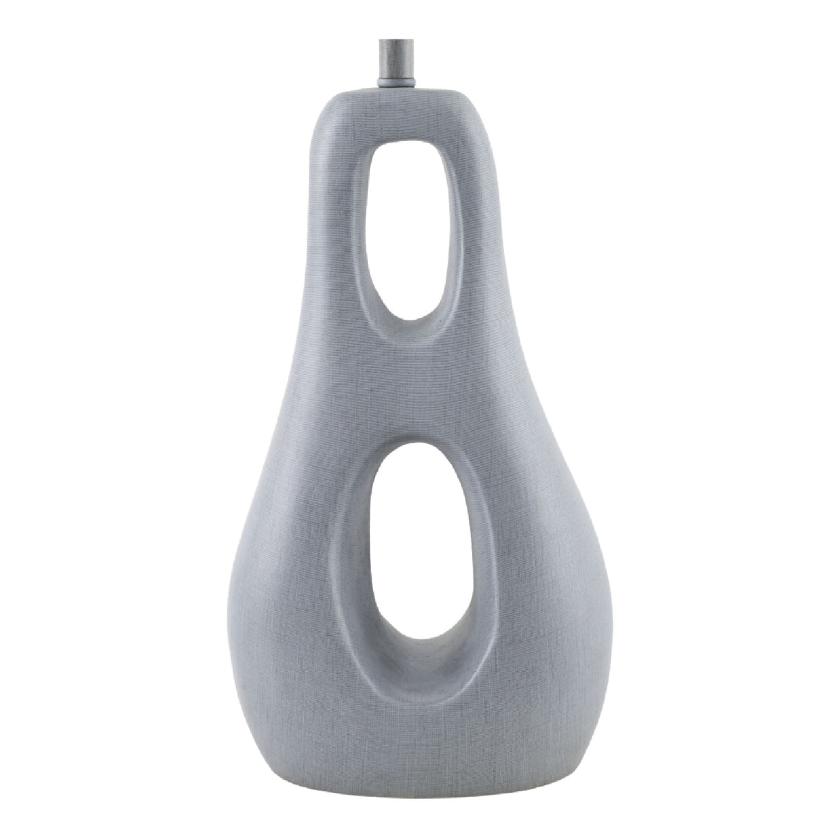 Modern European furniture - Textured Gray Accent Table Lamp - www.oroa.com | Oroa.com
