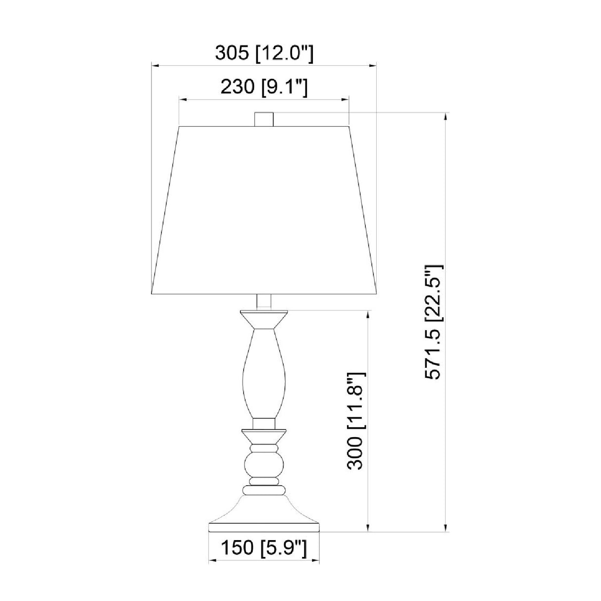 Modern European furniture - Linen Wood Veneer Table Lamp - www.oroa.com | Oroa.com