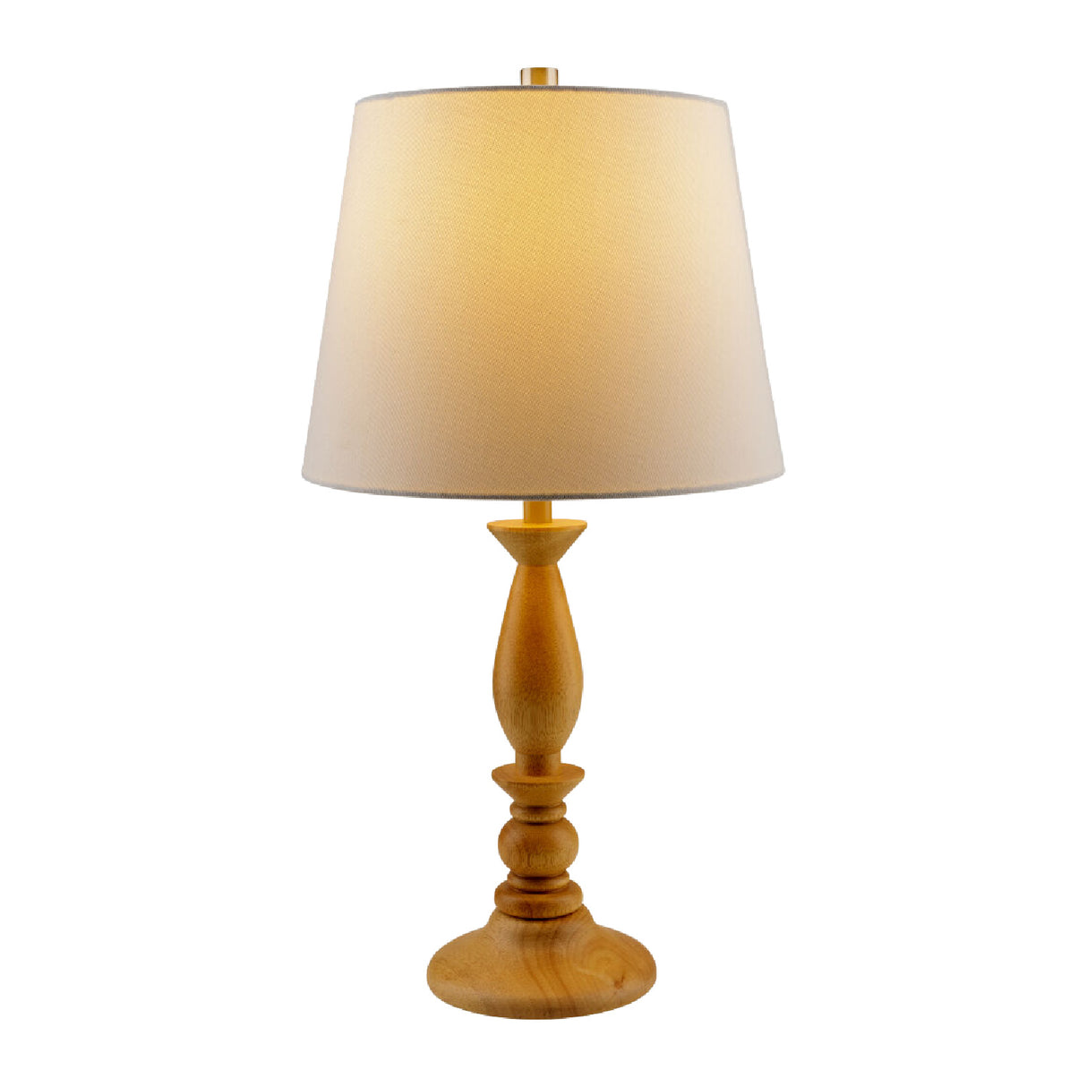 Modern European furniture - Linen Wood Veneer Table Lamp - www.oroa.com | Oroa.com