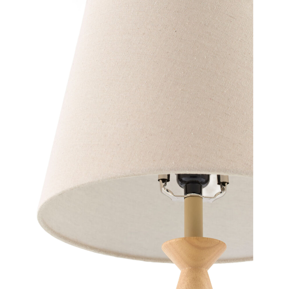 Modern European furniture - Linen Wood Veneer Table Lamp - www.oroa.com | Oroa.com