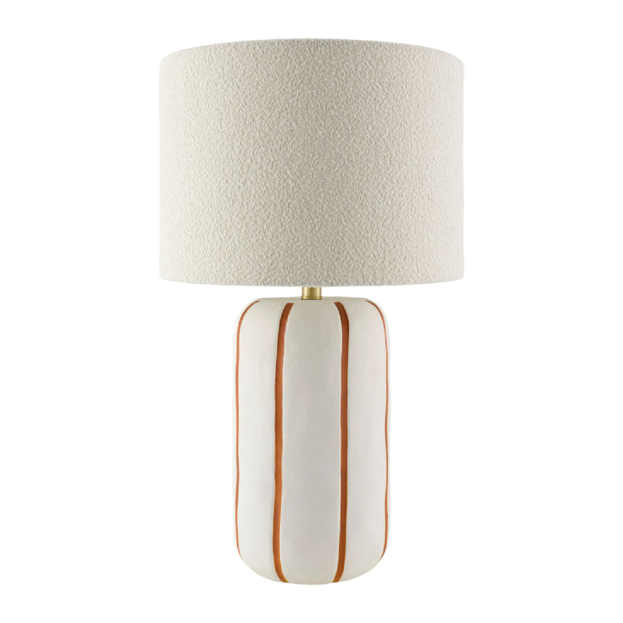 Modern European furniture - Line Painted Ceramic Table Lamp - www.oroa.com | Oroa.com