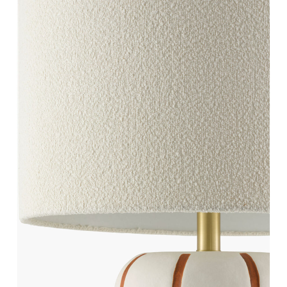Modern European furniture - Line Painted Ceramic Table Lamp - www.oroa.com | Oroa.com