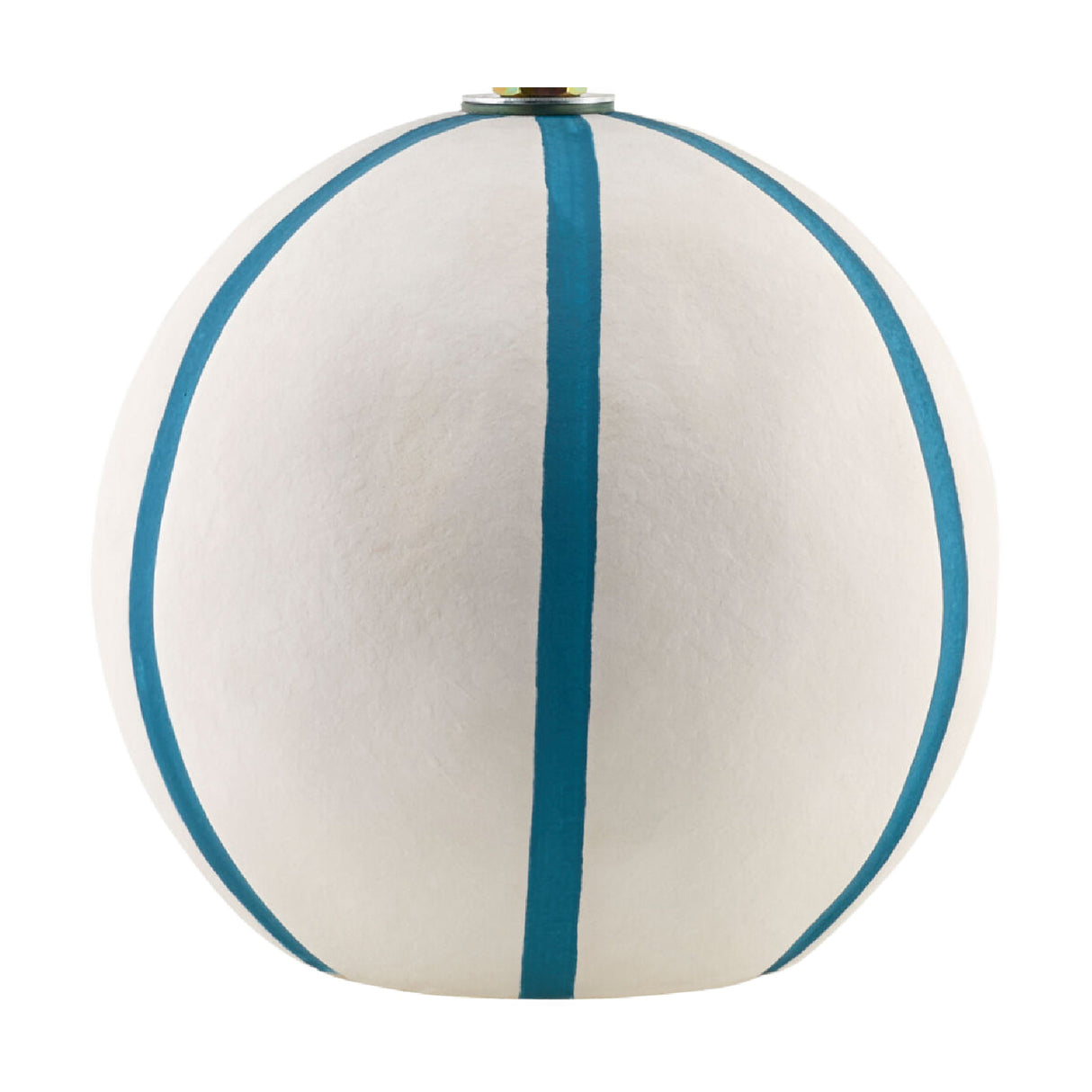 Modern European furniture - Lined Round Ceramic Table Lamp - www.oroa.com | Oroa.com