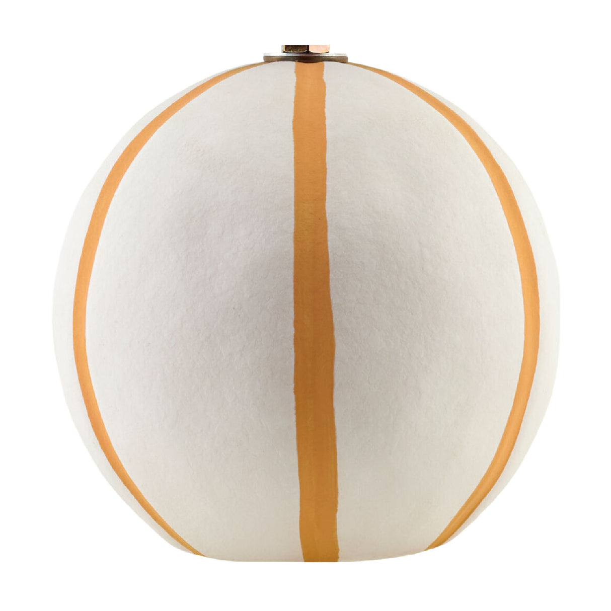 Modern European furniture - Lined Round Ceramic Table Lamp - www.oroa.com | Oroa.com