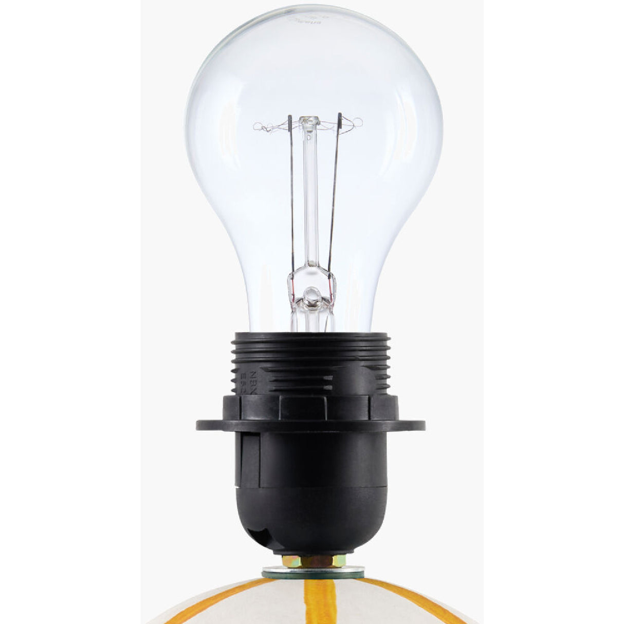 Modern European furniture - Lined Round Ceramic Table Lamp - www.oroa.com | Oroa.com