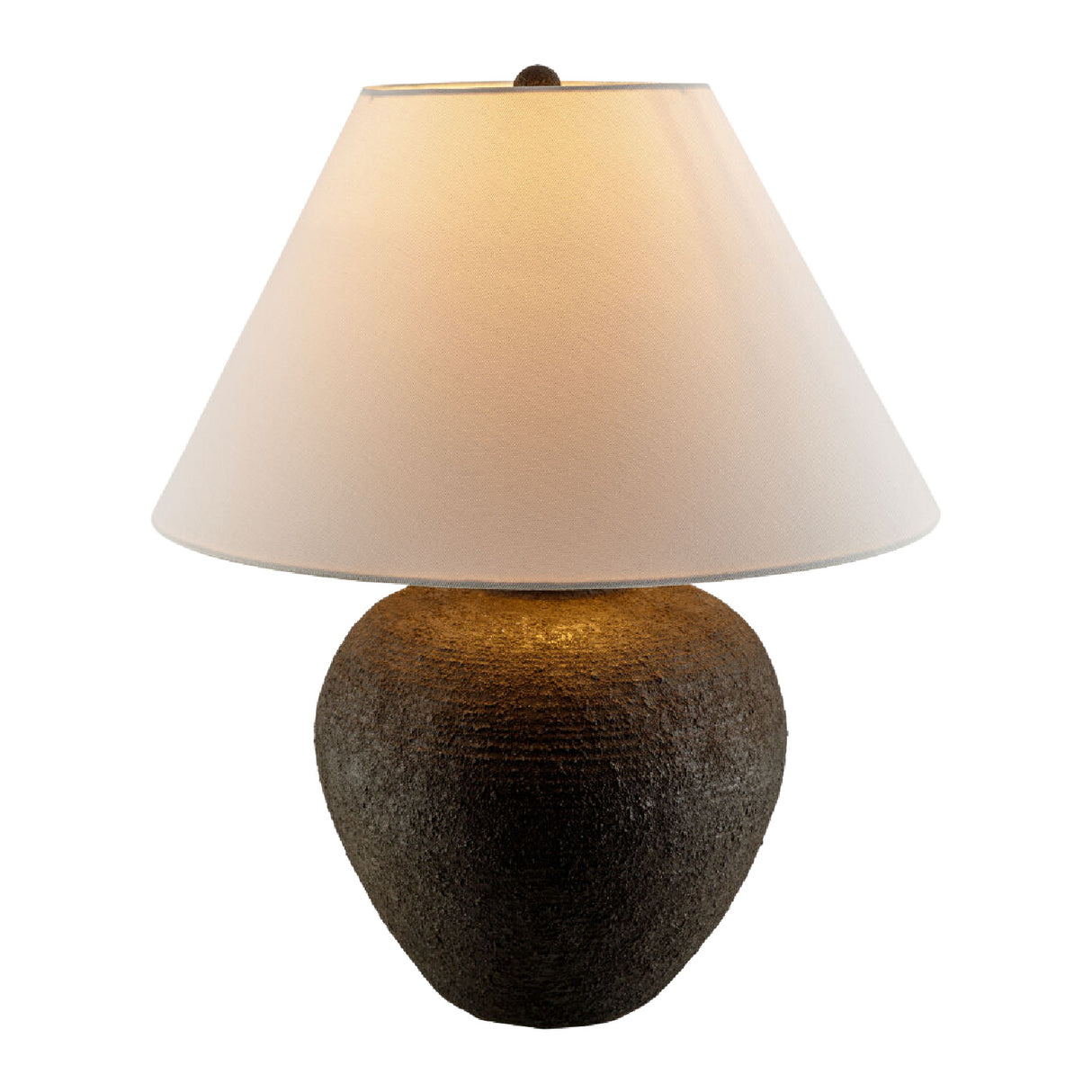 Modern European furniture - Empire Linen Shade Table Lamp - www.oroa.com | Oroa.com