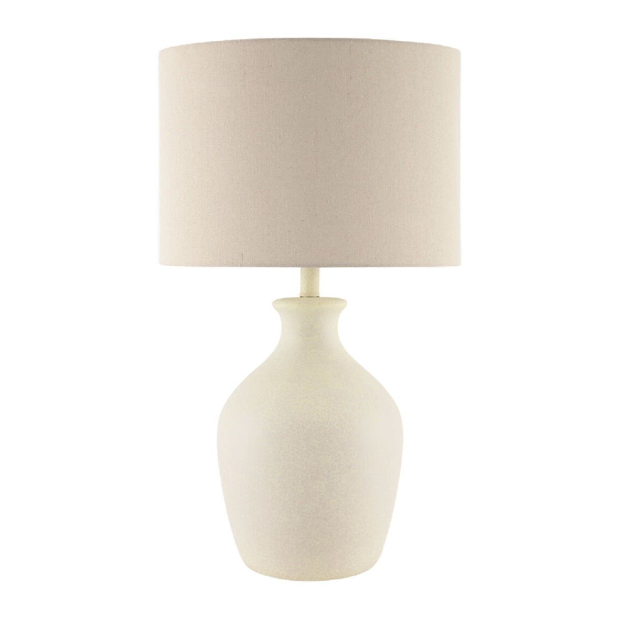 Modern European furniture - Linen Drum Shade Table Lamp - www.oroa.com | Oroa.com