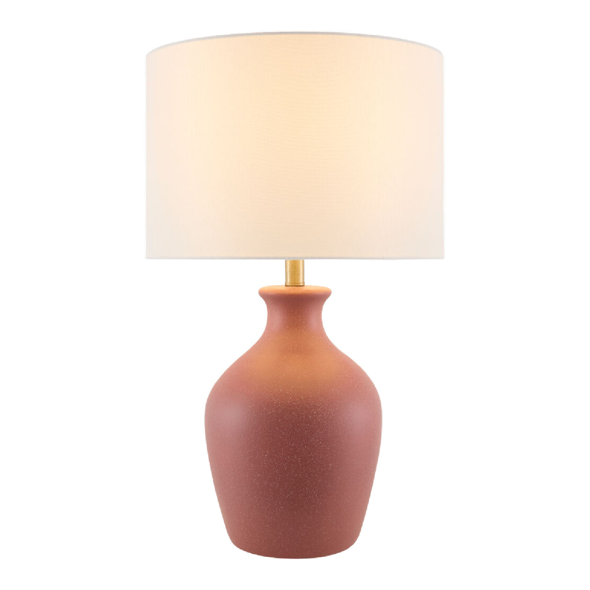 Modern European furniture - Linen Drum Shade Table Lamp - www.oroa.com | Oroa.com