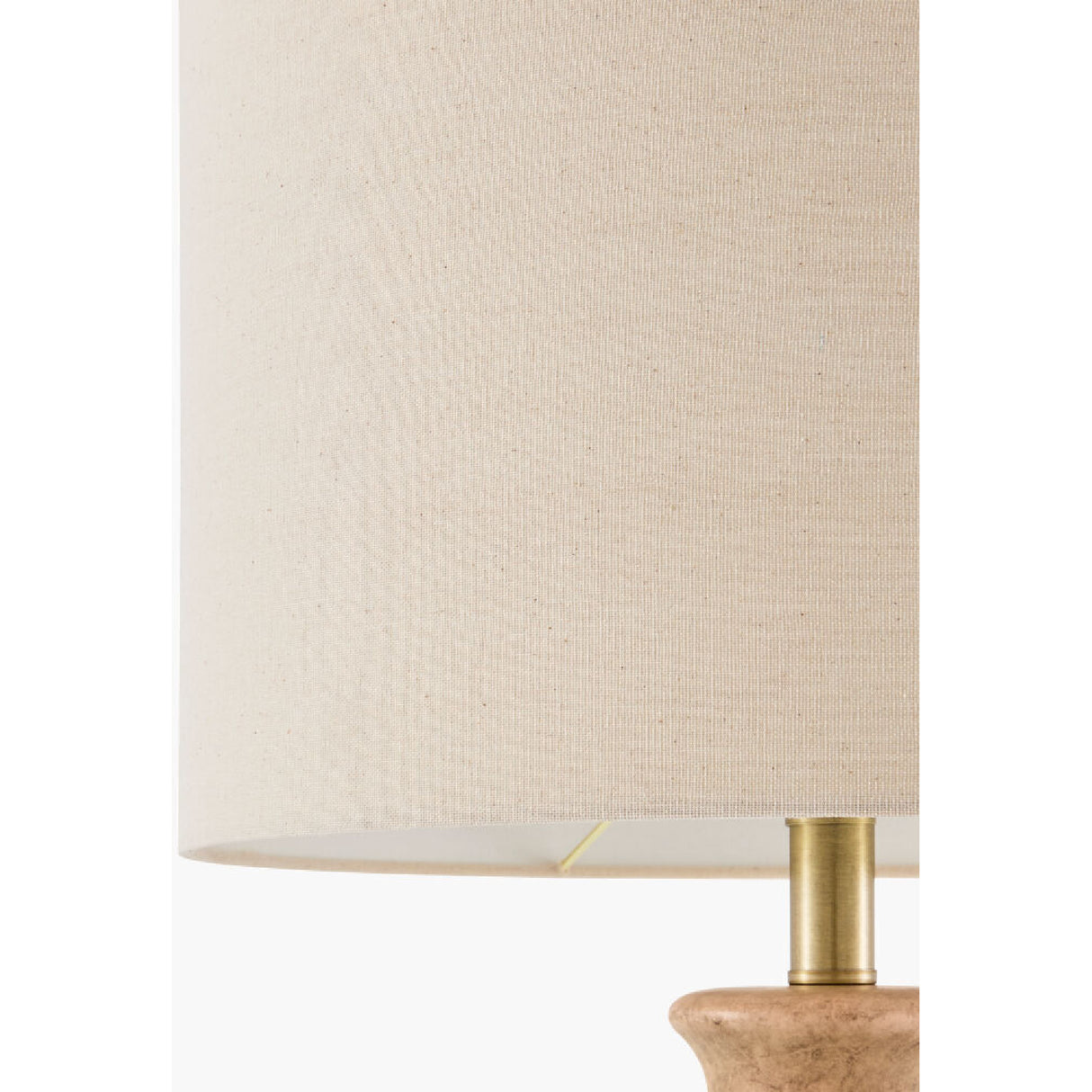 Modern European furniture - Linen Drum Shade Table Lamp - www.oroa.com | Oroa.com