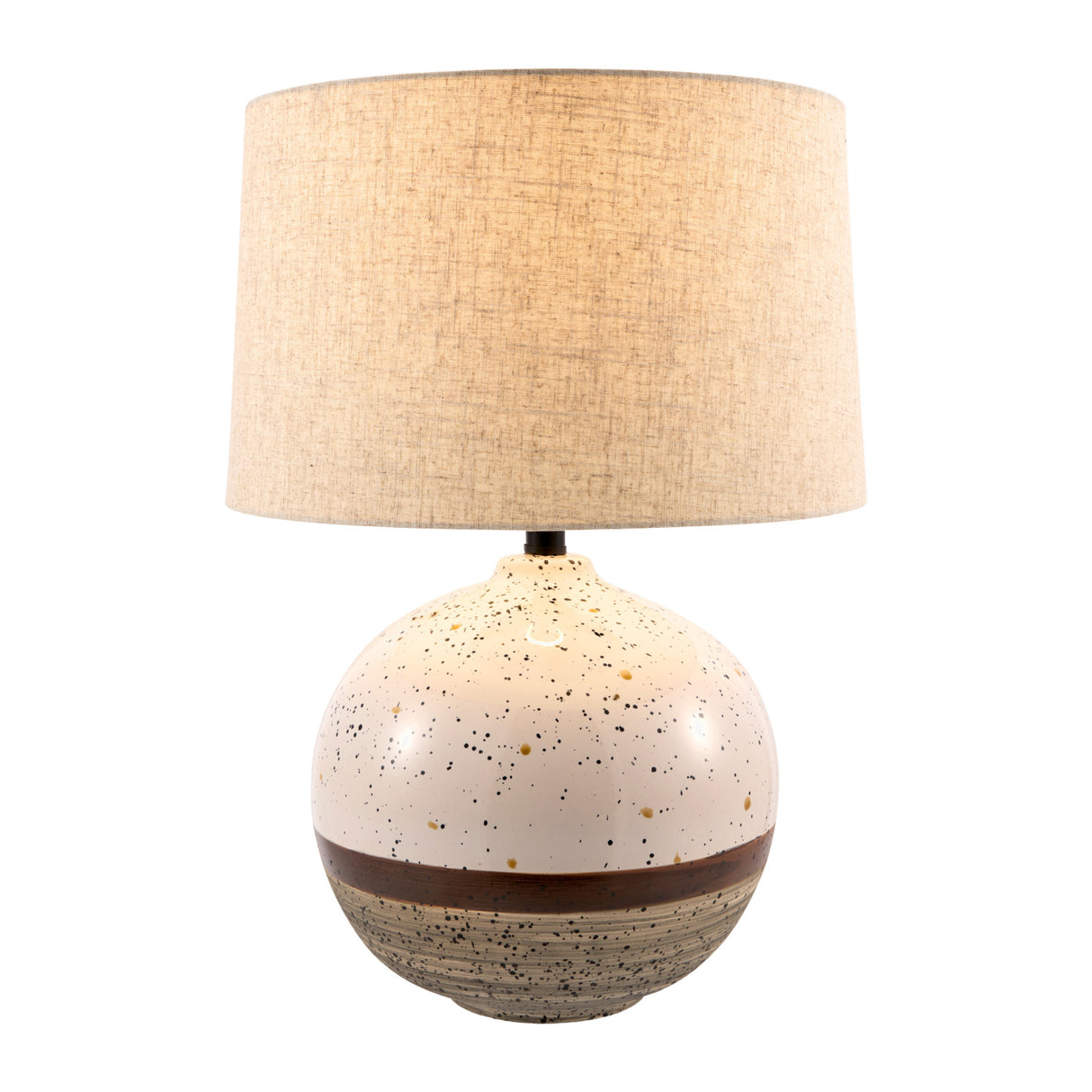 Modern European furniture - Dotted Ceramic Accent Table Lamp - www.oroa.com | Oroa.com