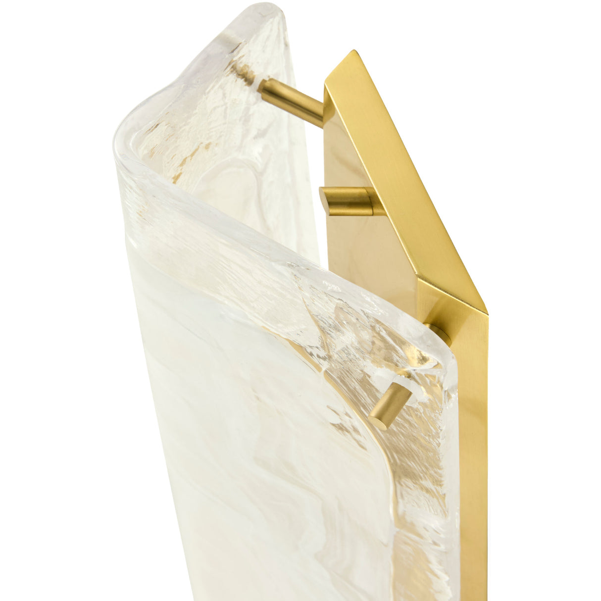 Modern European furniture - Curved Glass Wall Lamp - www.oroa.com | Oroa.com