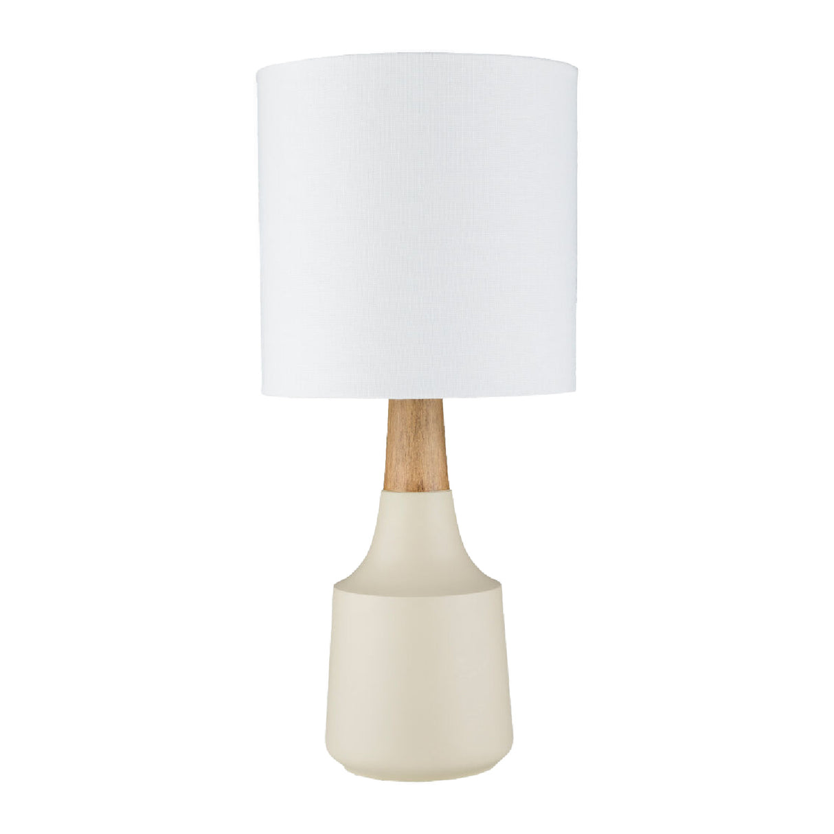 Modern European furniture - Drum Linen Shade Table Lamp - www.oroa.com | Oroa.com