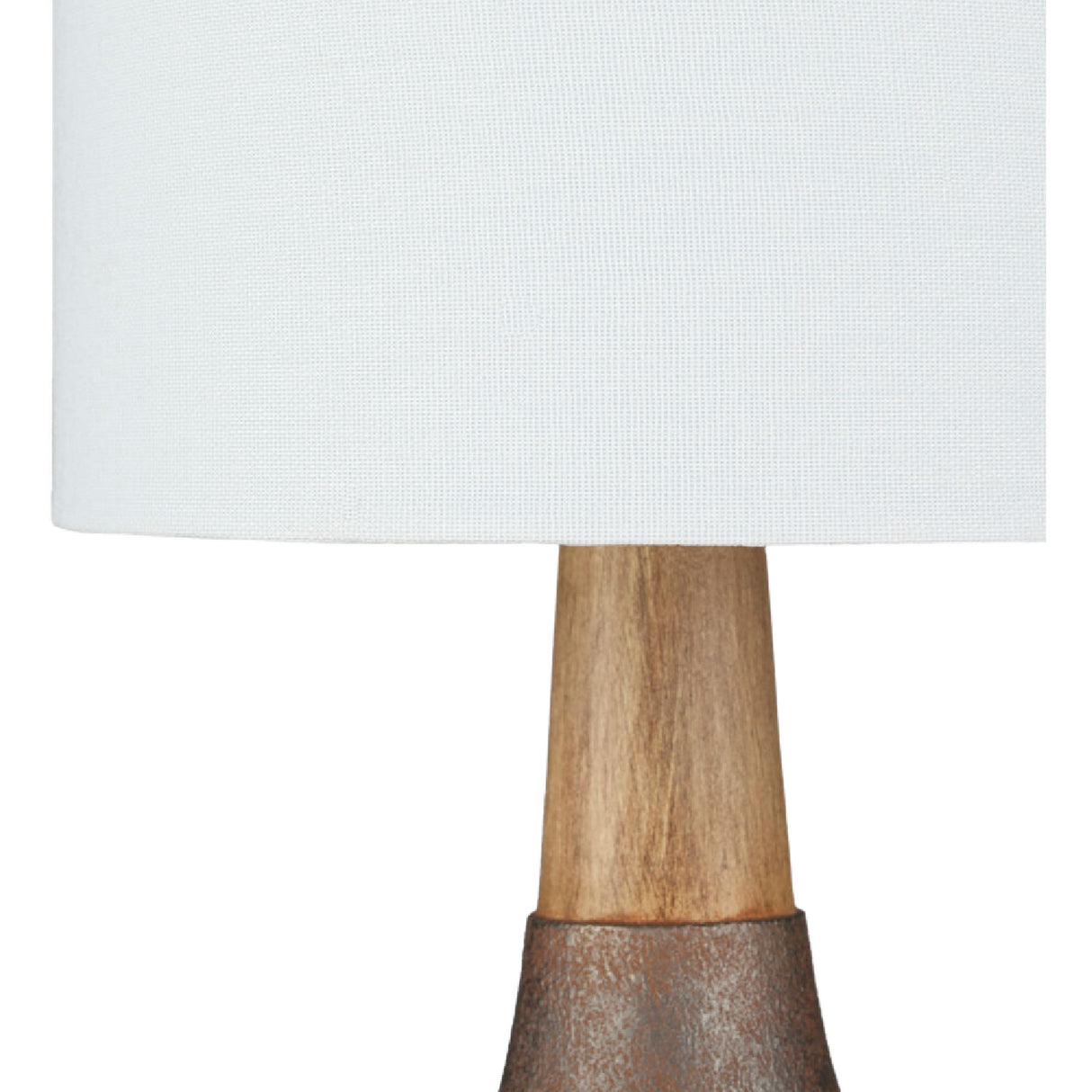 Modern European furniture - Drum Linen Shade Table Lamp - www.oroa.com | Oroa.com