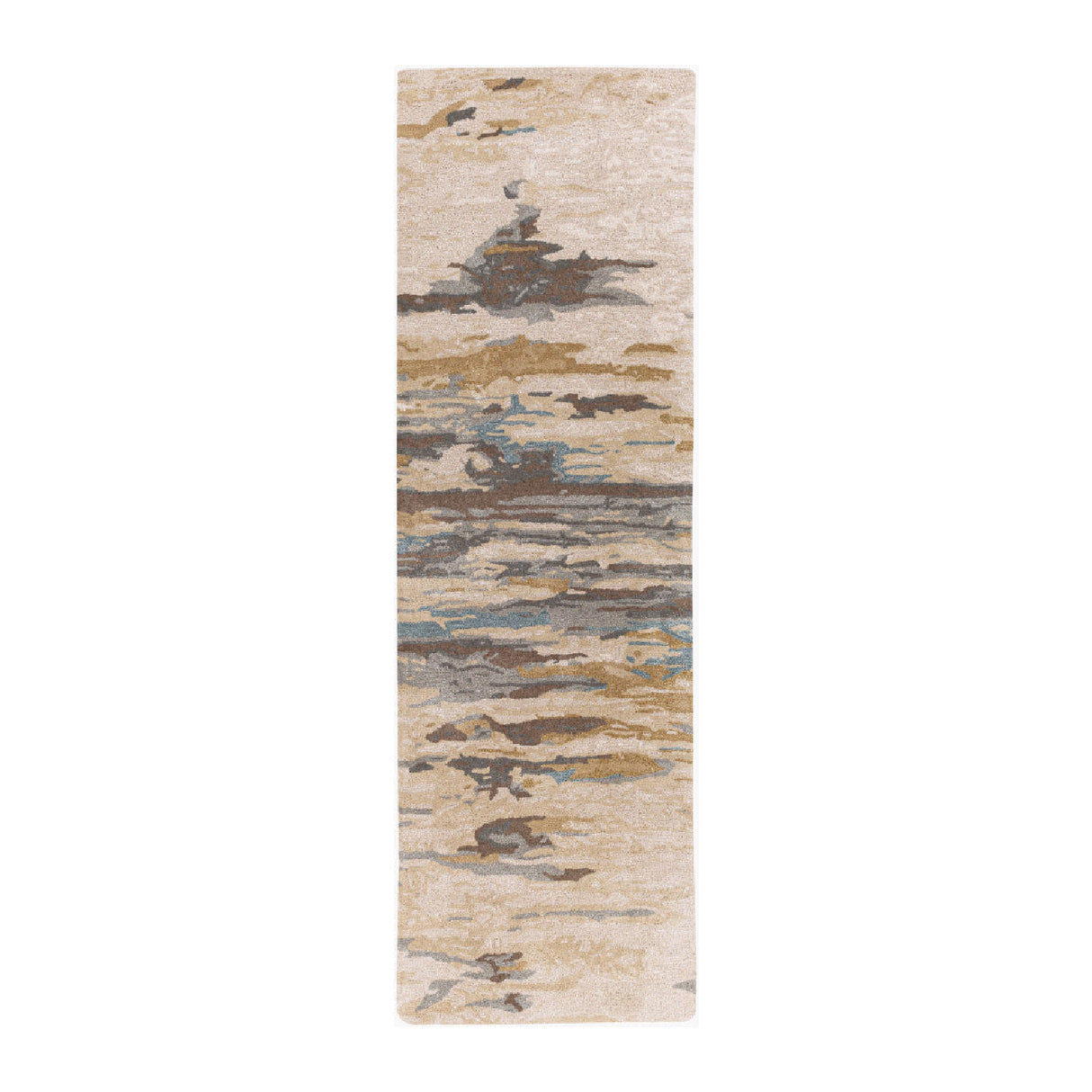Modern European furniture - Multicolored Viscose Wool Table Runner - www.oroa.com | Oroa.com