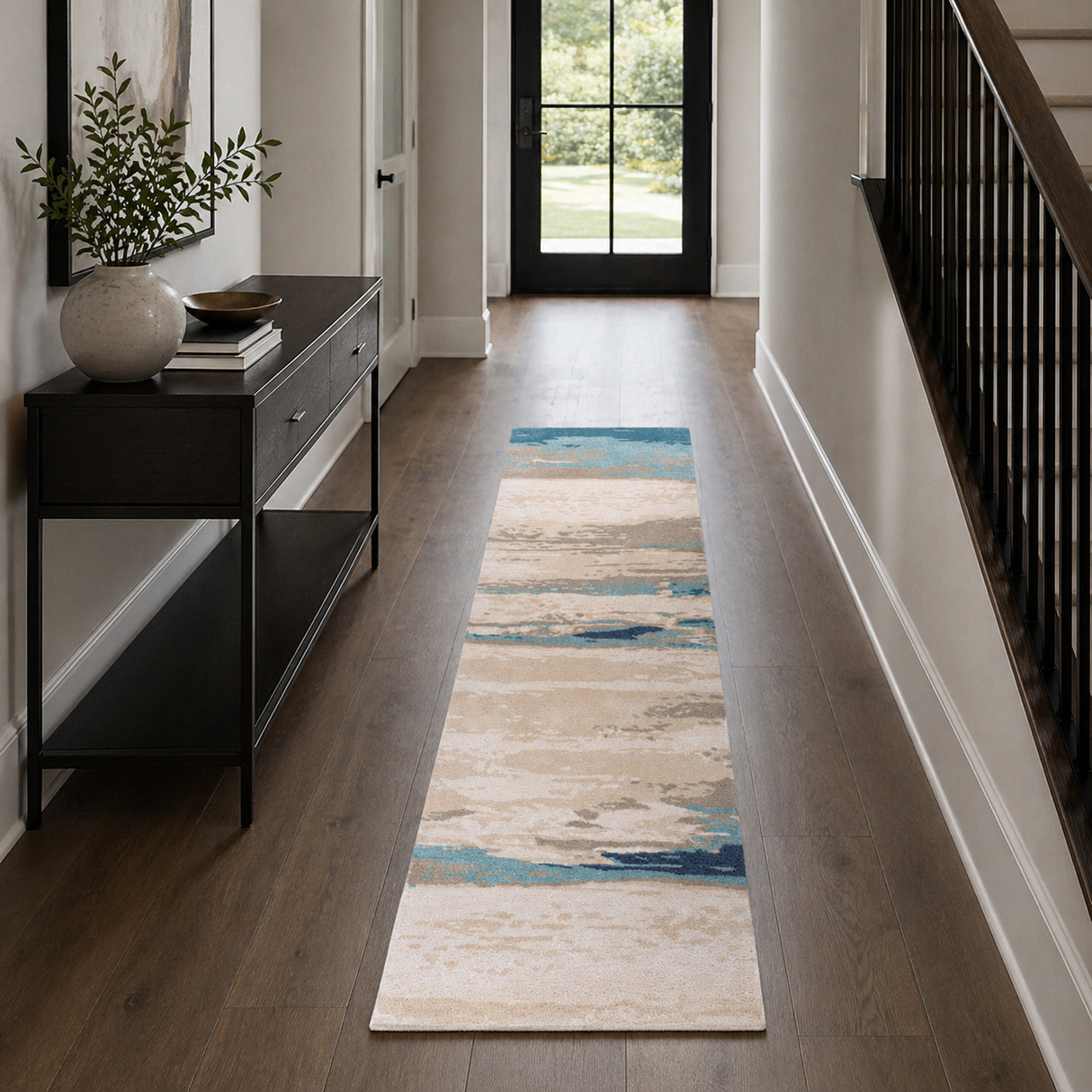 Modern furniture - Viscose Wool Blend Table Runner - www.oroa.com | Oroa.com