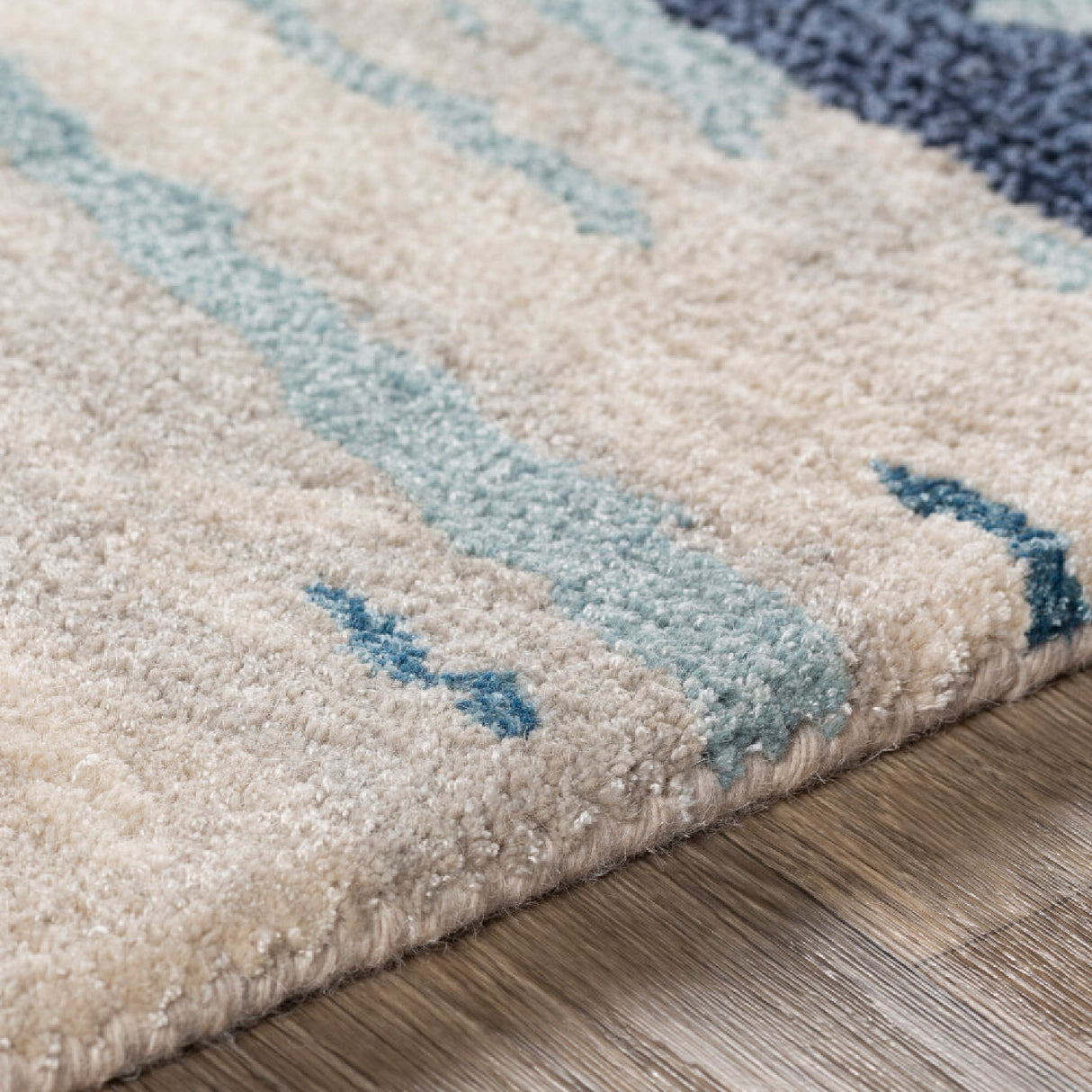 Modern European furniture - Viscose Wool Blend Round Carpet - www.oroa.com | Oroa.com