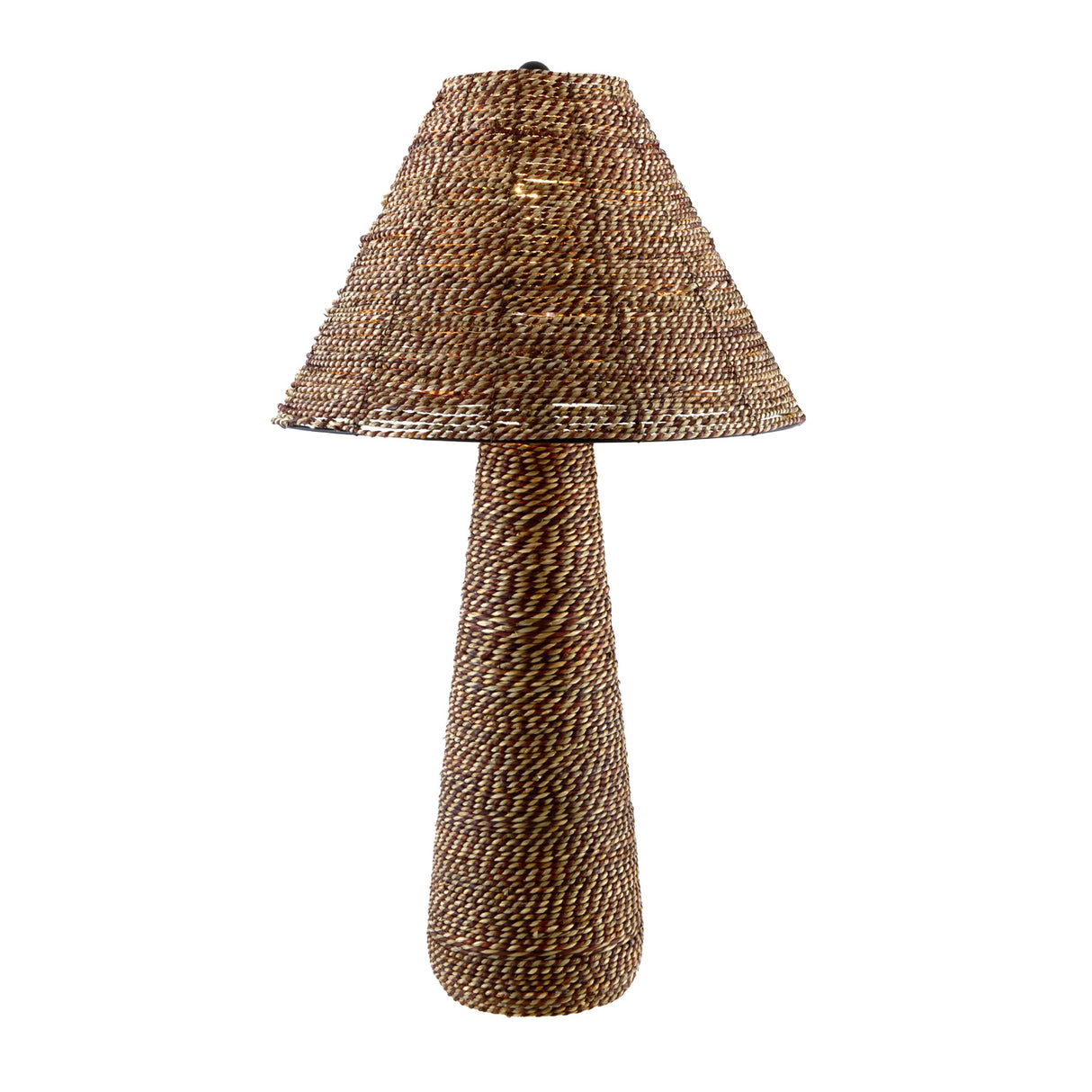 Modern European furniture - Rattan Wrapped Table Lamp - www.oroa.com | Oroa.com