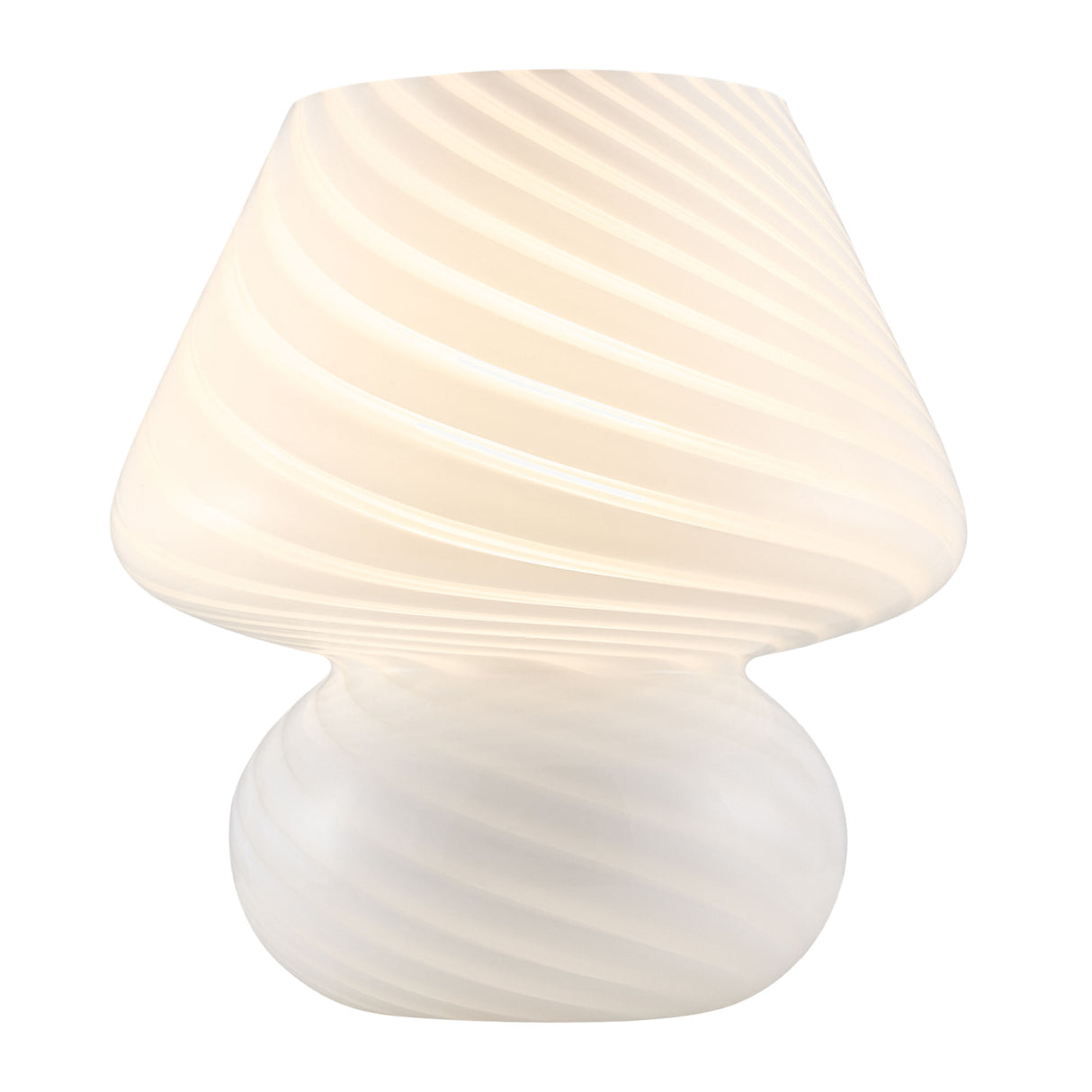 Modern European furniture - Painted White Glass Table Lamp - www.oroa.com | Oroa.com