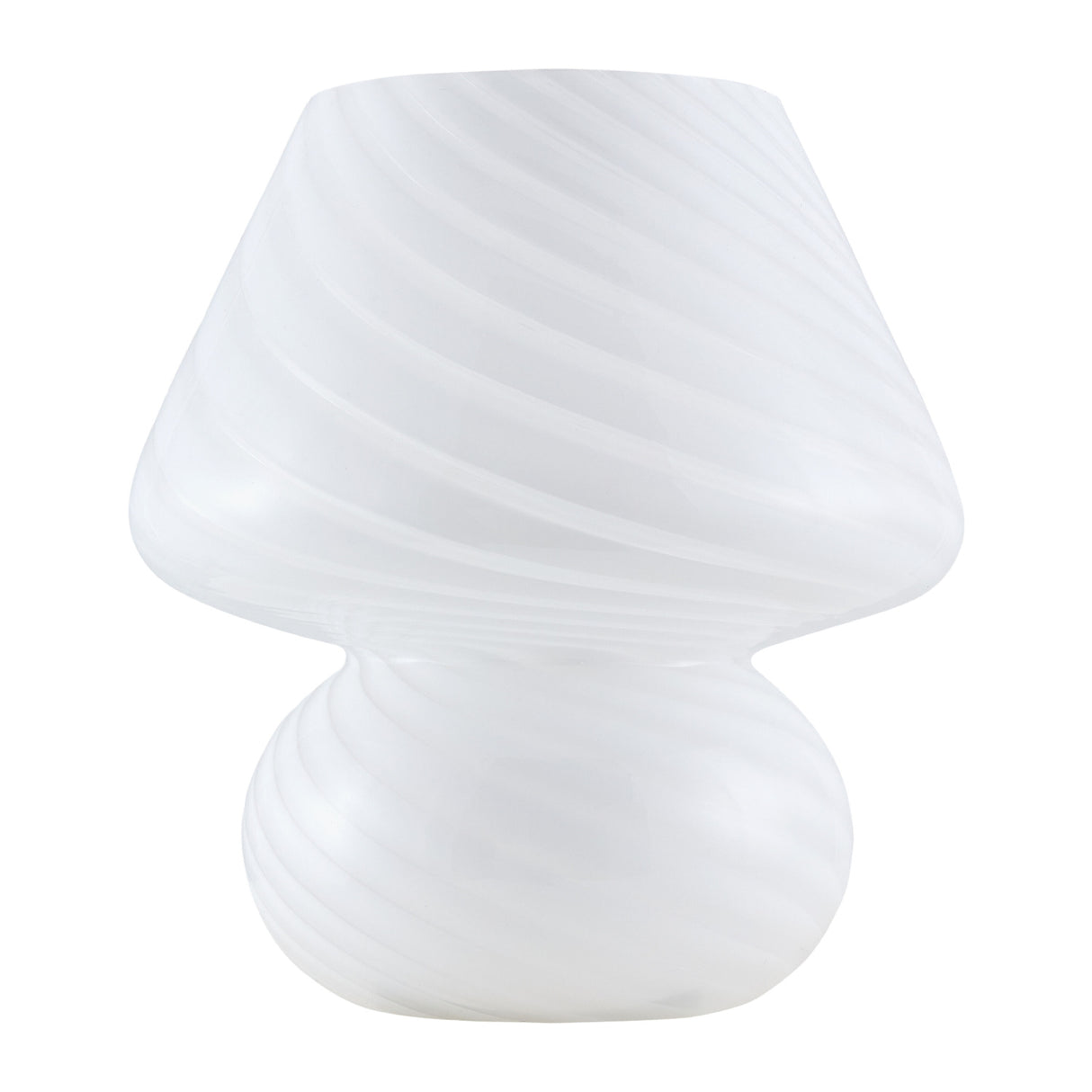 Modern European furniture - Painted White Glass Table Lamp - www.oroa.com | Oroa.com