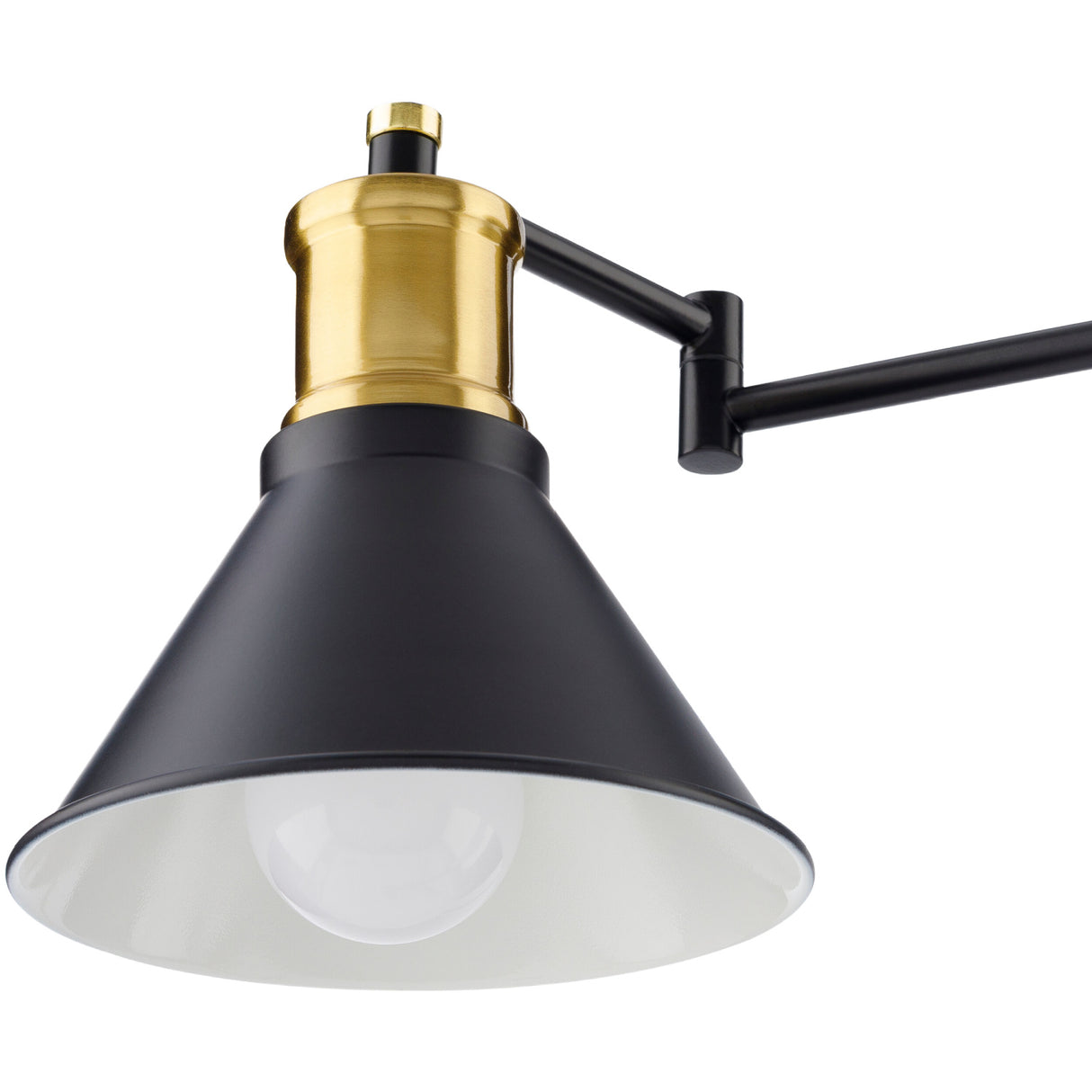 Modern European furniture - Black Metal Conical Wall Lamp - www.oroa.com | Oroa.com