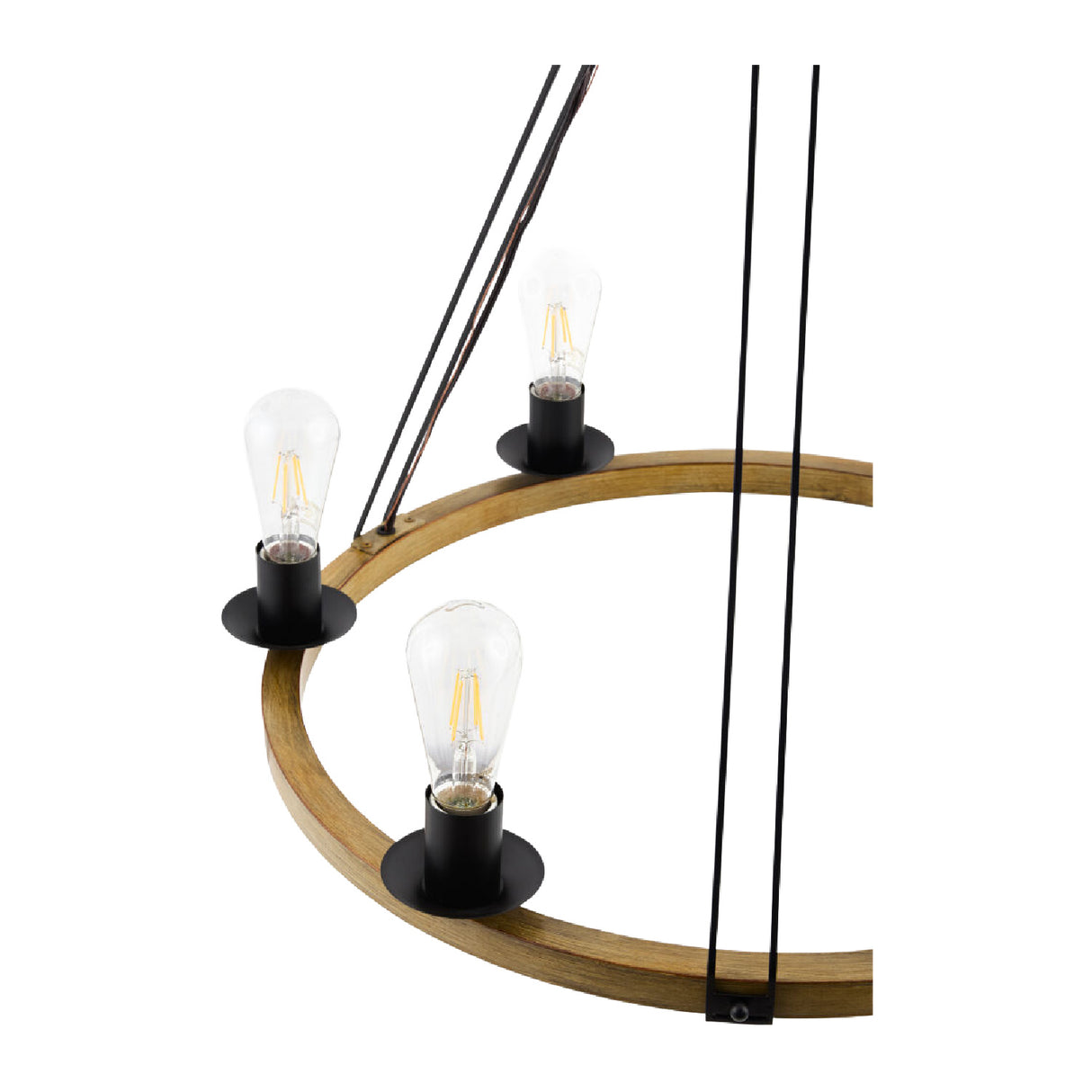 Modern European furniture - Copper Ring 5-Light Chandelier - www.oroa.com | Oroa.com
