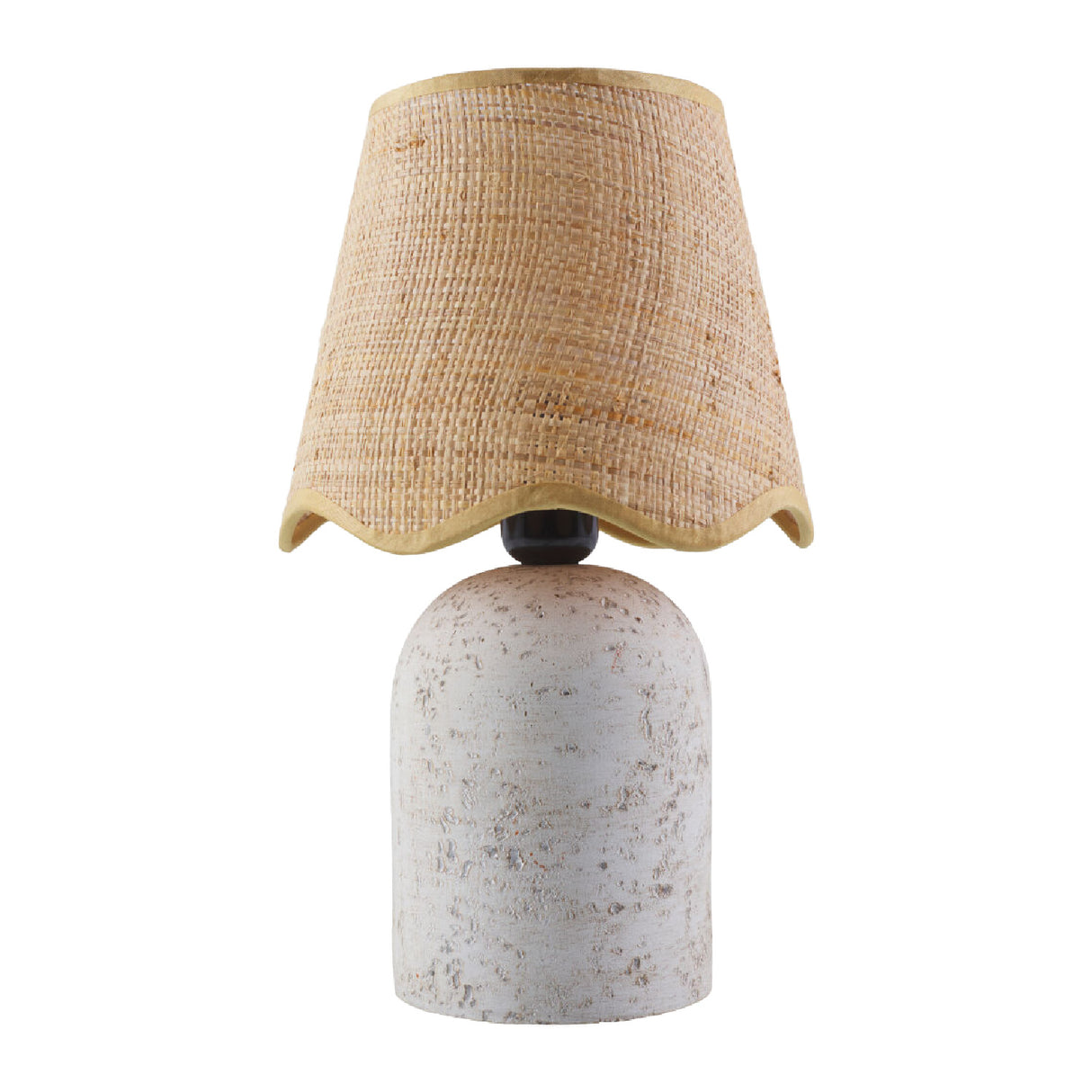 Modern European furniture - Organic Textured Base Table Lamp - www.oroa.com | Oroa.com