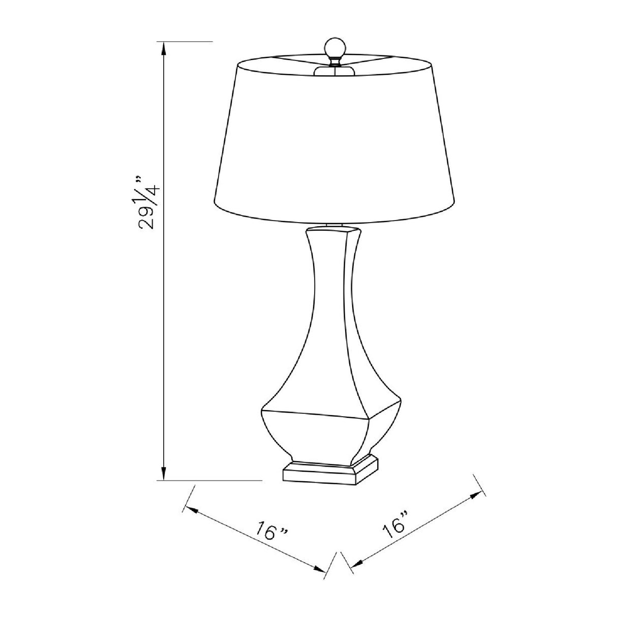 Silk-Inspired Shade Table Lamp | Oroa.com