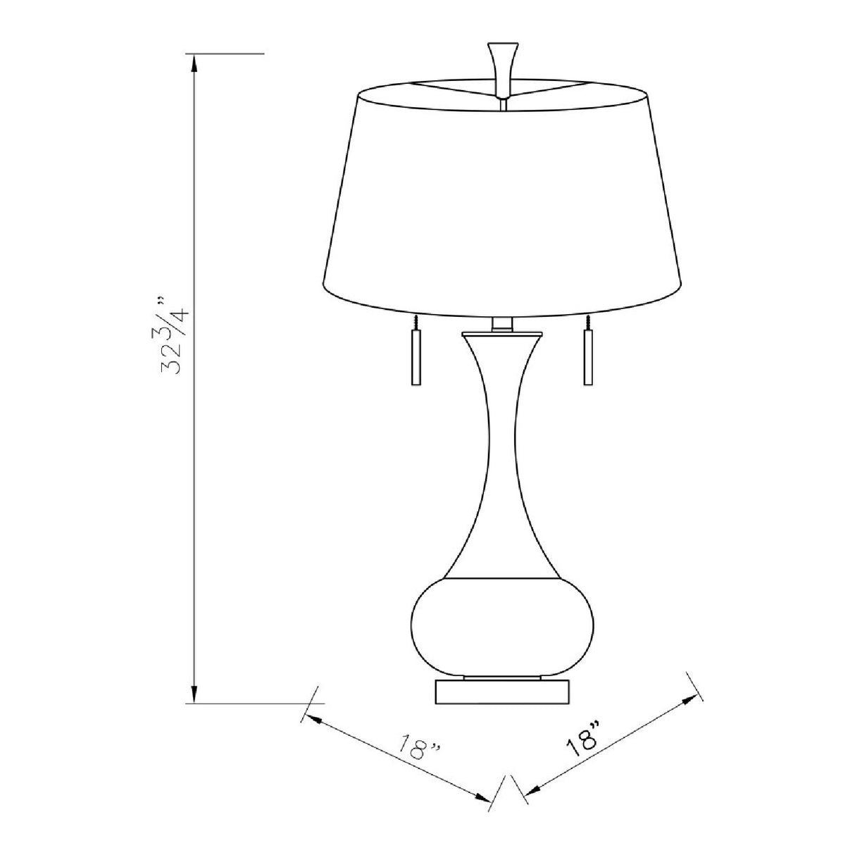 Modern European furniture - Crackle Gold Accent Table Lamp - www.oroa.com | Oroa.com