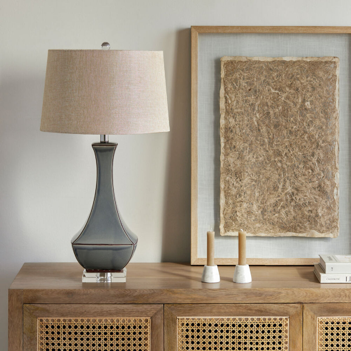 Silk-Inspired Shade Table Lamp | Oroa.com