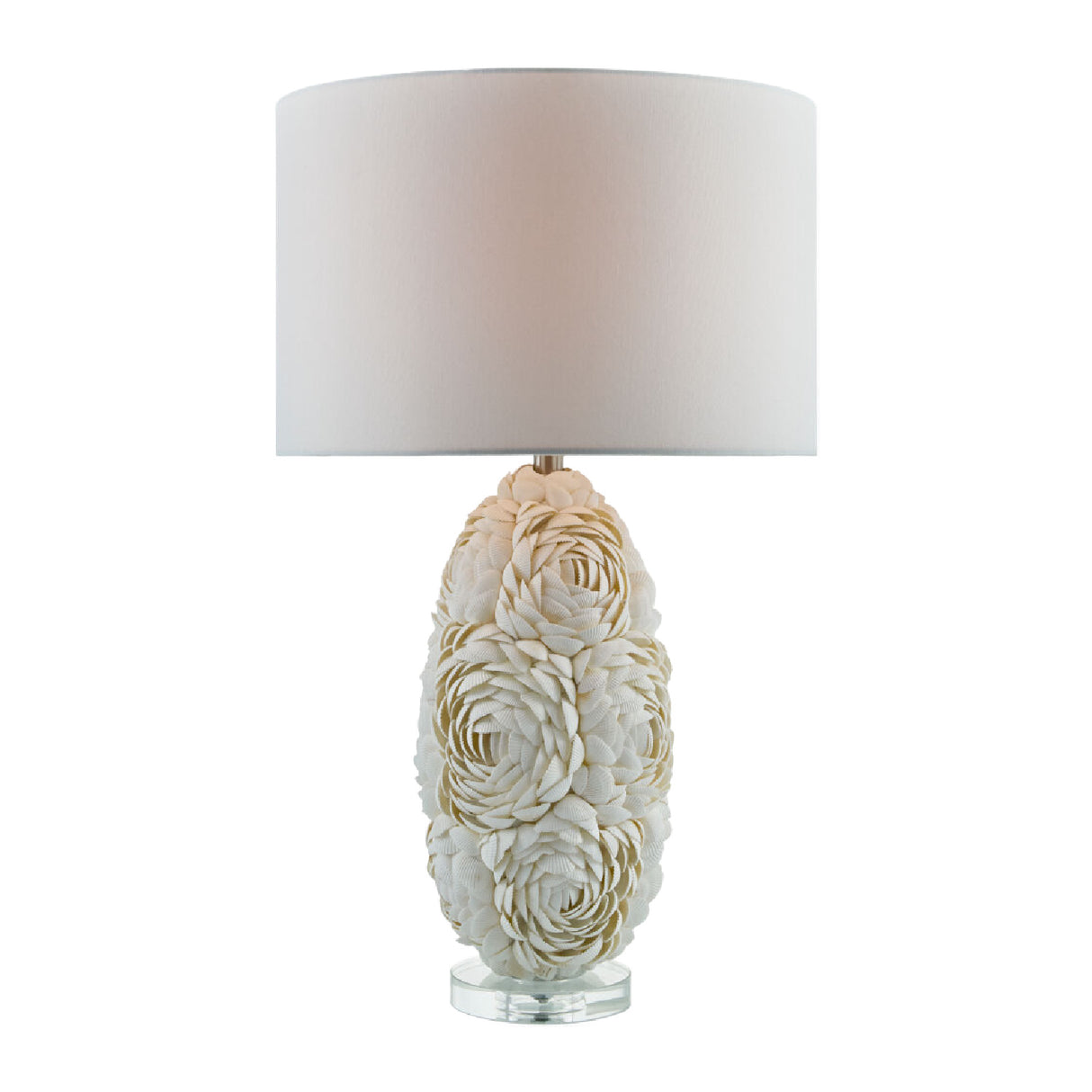 Modern European furniture - White Inlaid Shell Table Lamp - www.oroa.com | Oroa.com