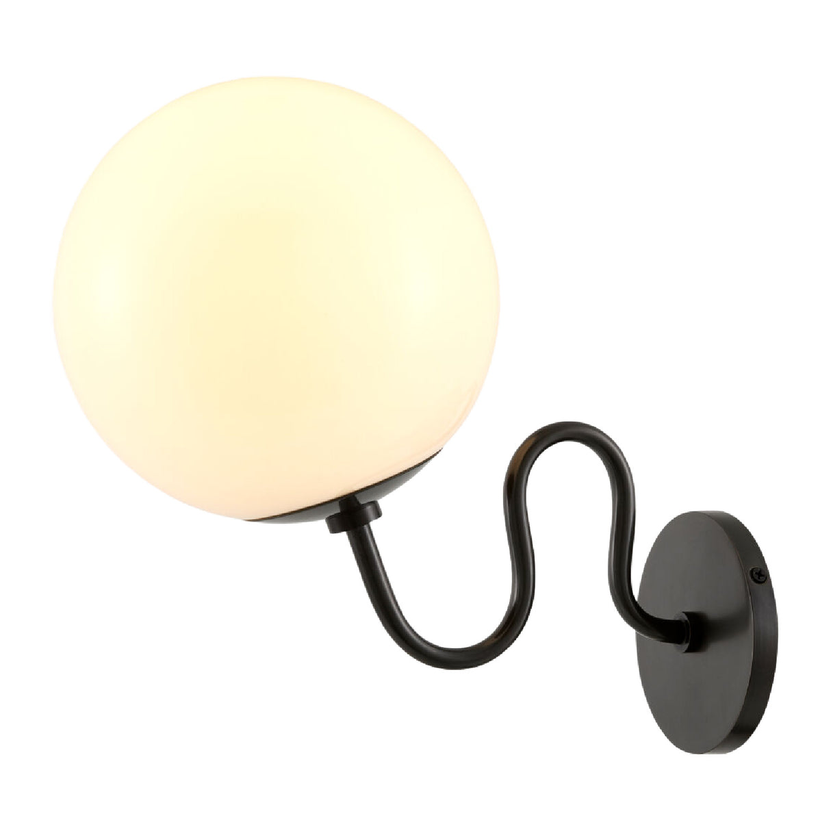 Modern European furniture - Wavy Iron Wall Lamp - www.oroa.com | Oroa.com