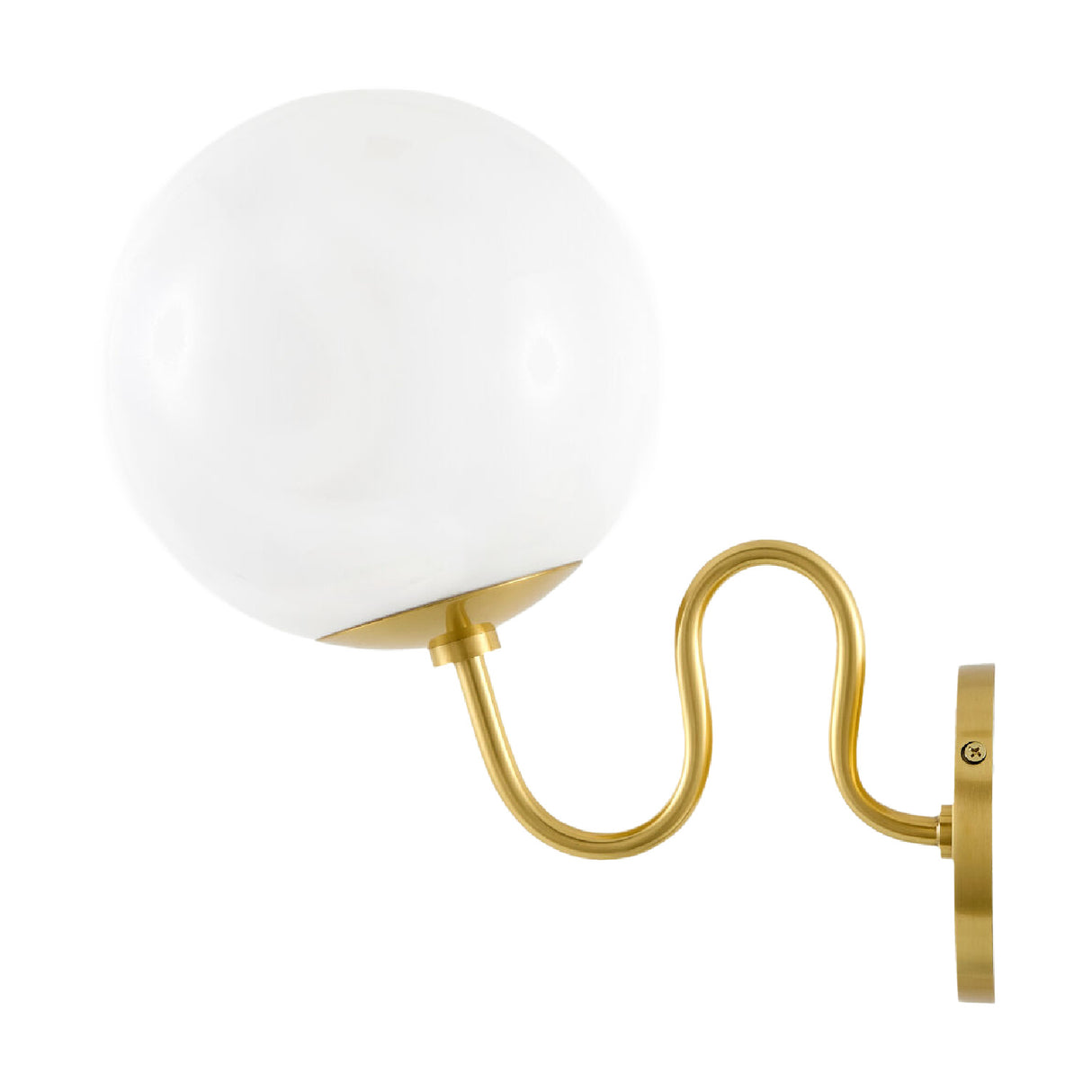 Modern European furniture - Wavy Iron Wall Lamp - www.oroa.com | Oroa.com