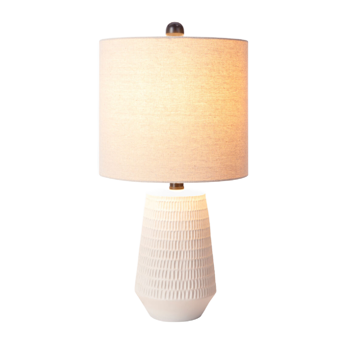 Modern European furniture - Organic-Carved Base Table Lamp - www.oroa.com | Oroa.com