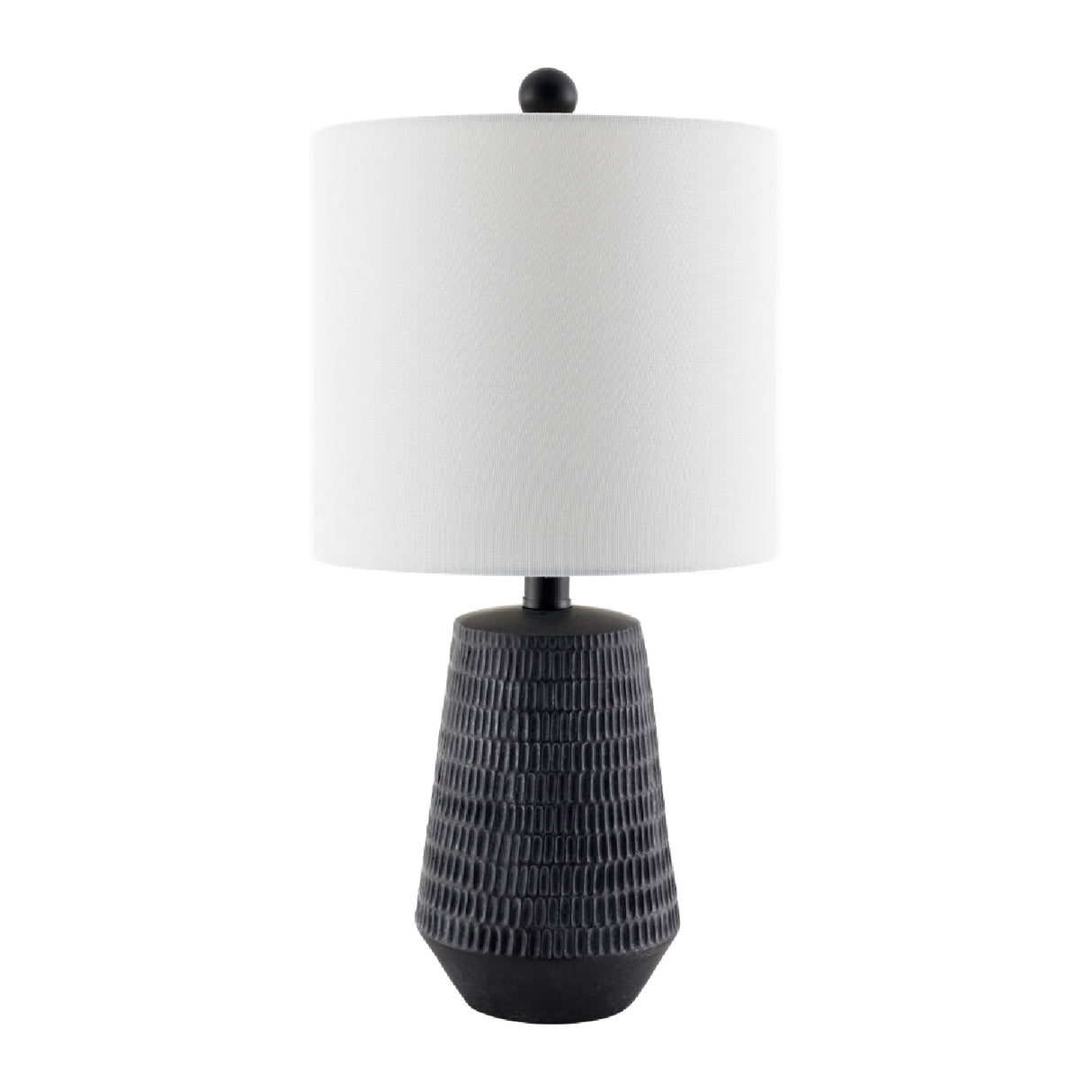 Modern European furniture - Organic-Carved Base Table Lamp - www.oroa.com | Oroa.com
