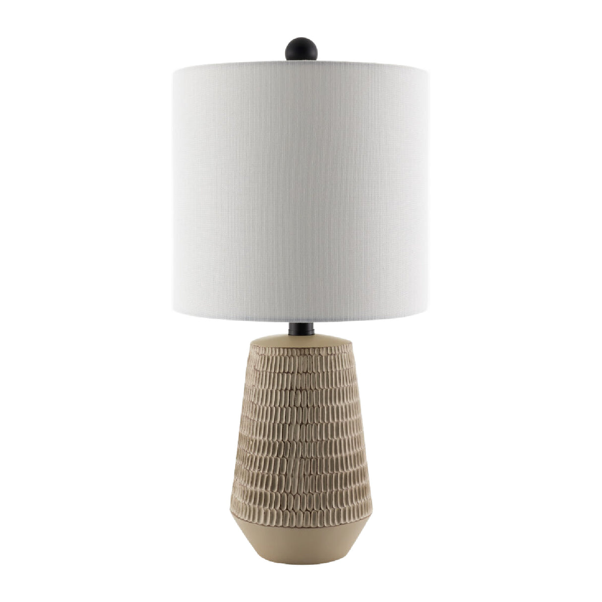 Modern European furniture - Organic-Carved Base Table Lamp - www.oroa.com | Oroa.com