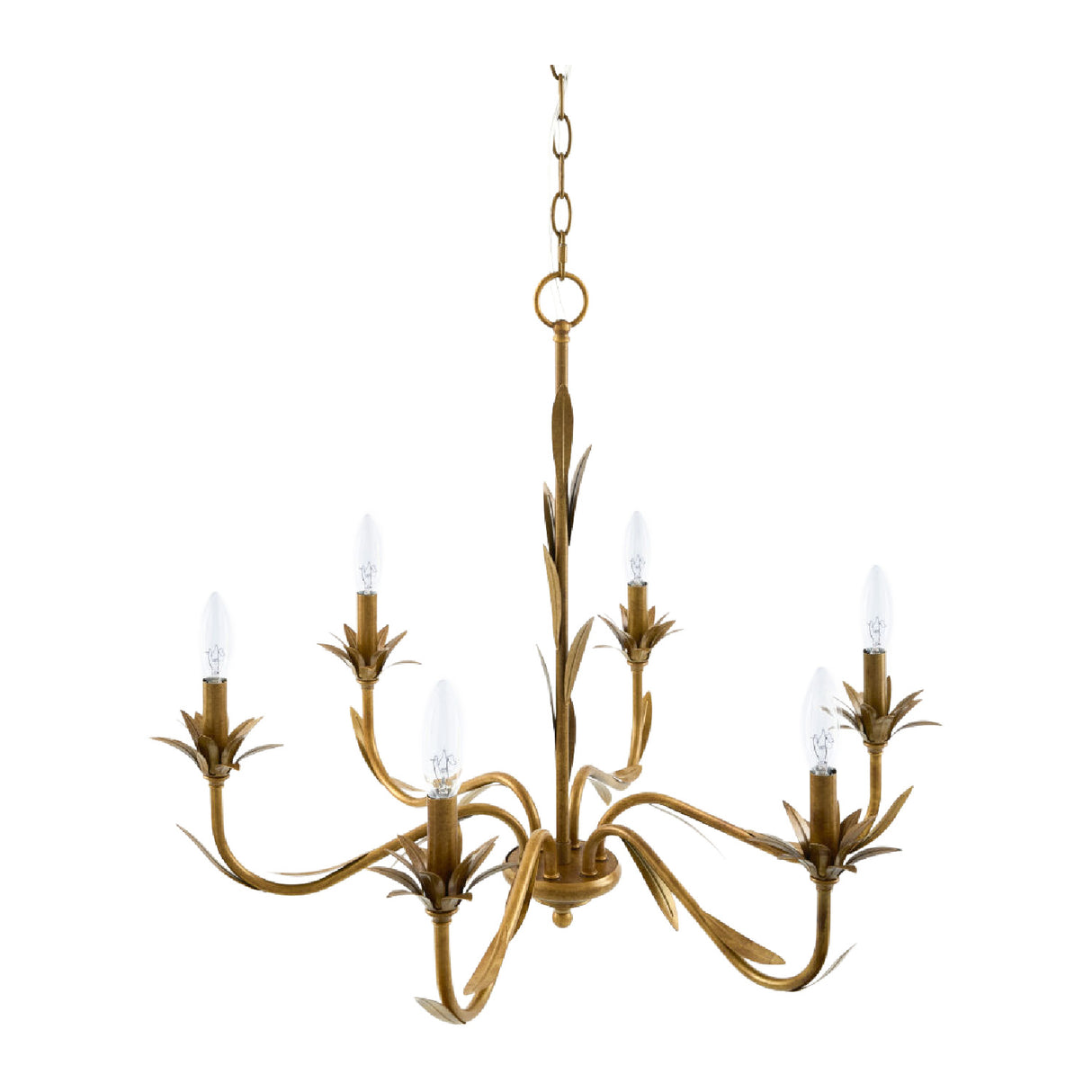 Modern European furniture - Flower-Inspired 6-Light Chandelier - www.oroa.com | Oroa.com