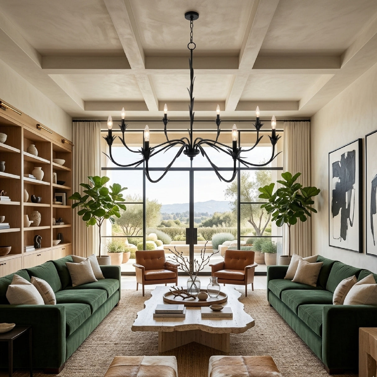 Modern European furniture - Flower-Inspired 8-Light Chandelier - www.oroa.com | Oroa.com