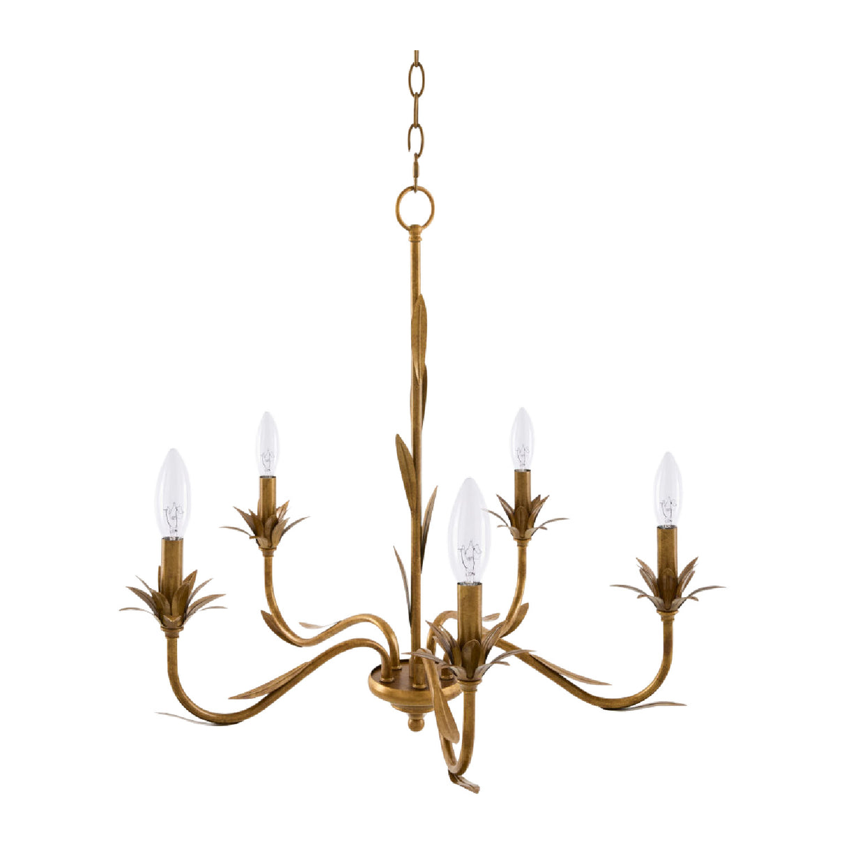 Modern European furniture - Flower-Inspired 5-Light Chandelier - www.oroa.com | Oroa.com