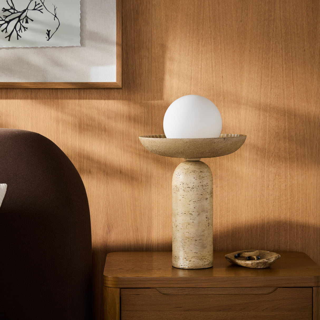 Modern European furniture - Beige Accent Table Lamp - www.oroa.com | Oroa.com