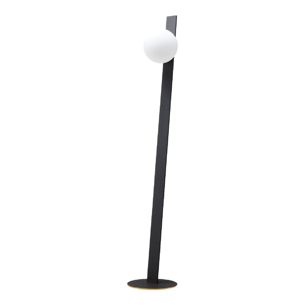 White Glass Modern Floor Lamp | Oroa.com